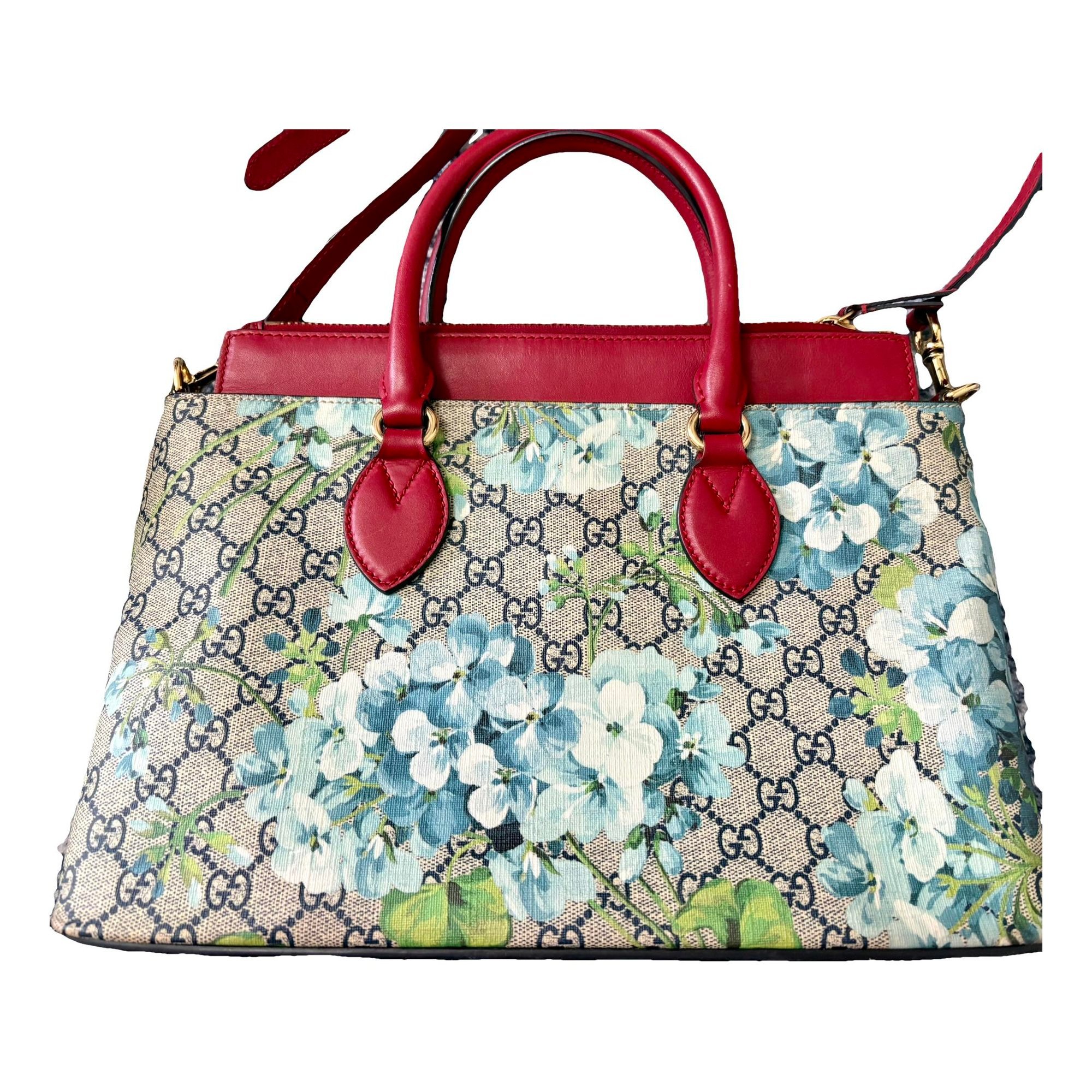 Leather tote