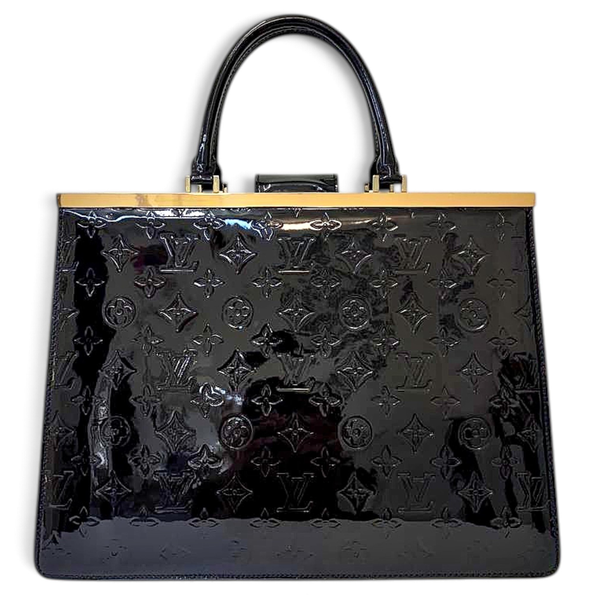 Deesse patent leather handbag