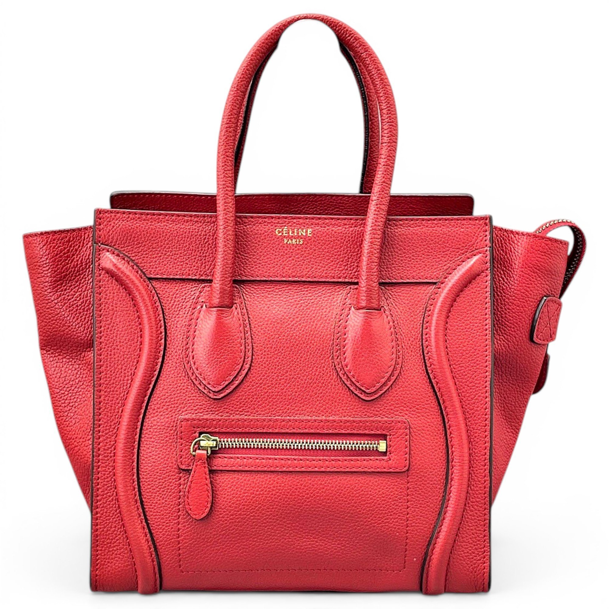 Luggage leather handbag
