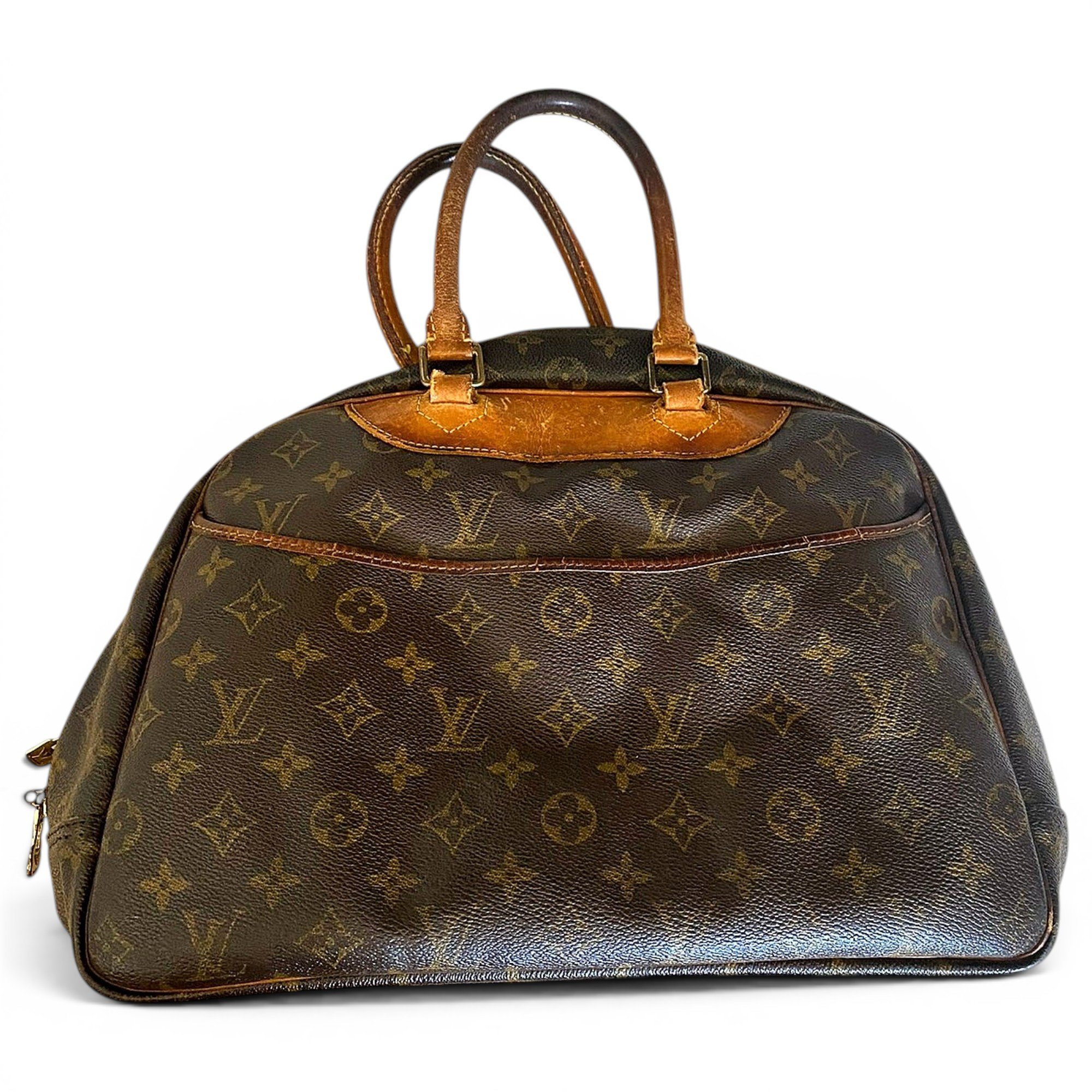 Deauville leather handbag