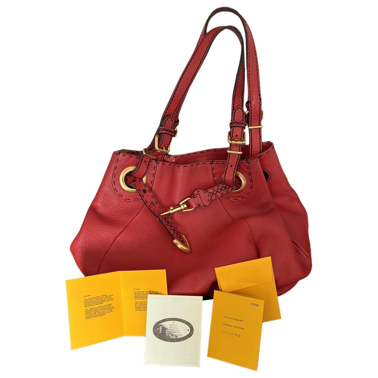 Leather handbag