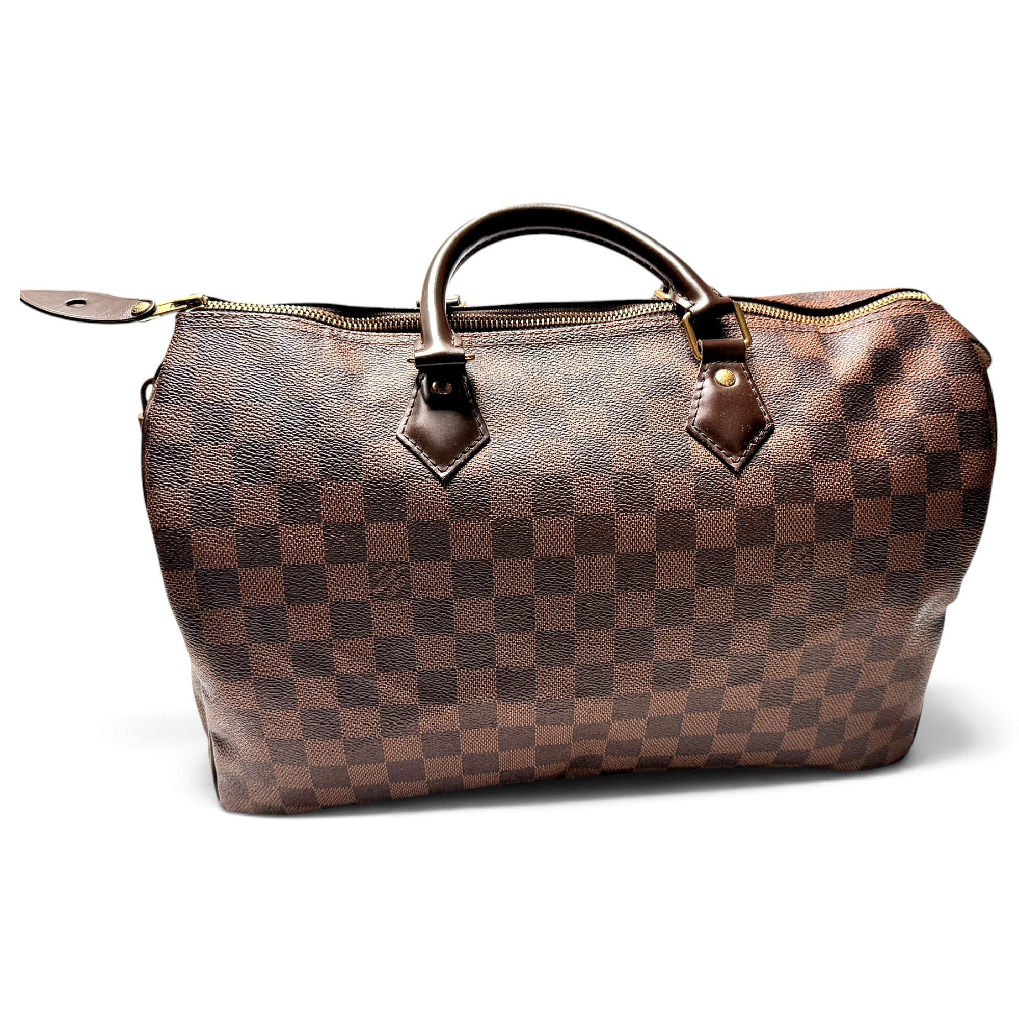 Speedy leather handbag