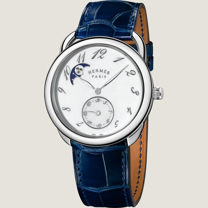 Sans Coloris Arceau Petite Lune Watch, Large Model, 38 MM
