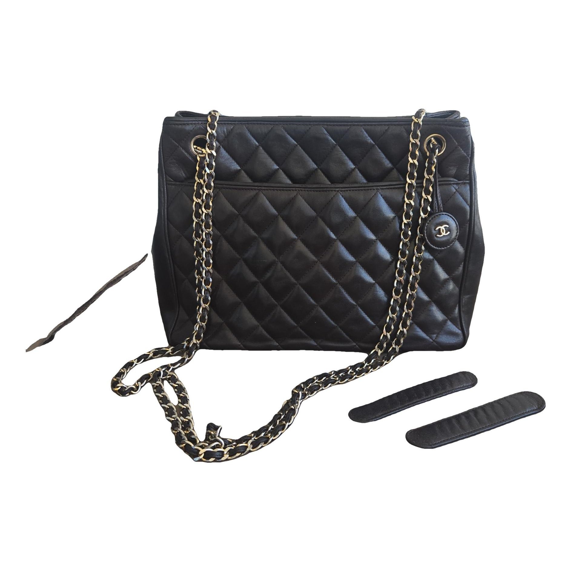 Grand shopping leather tote