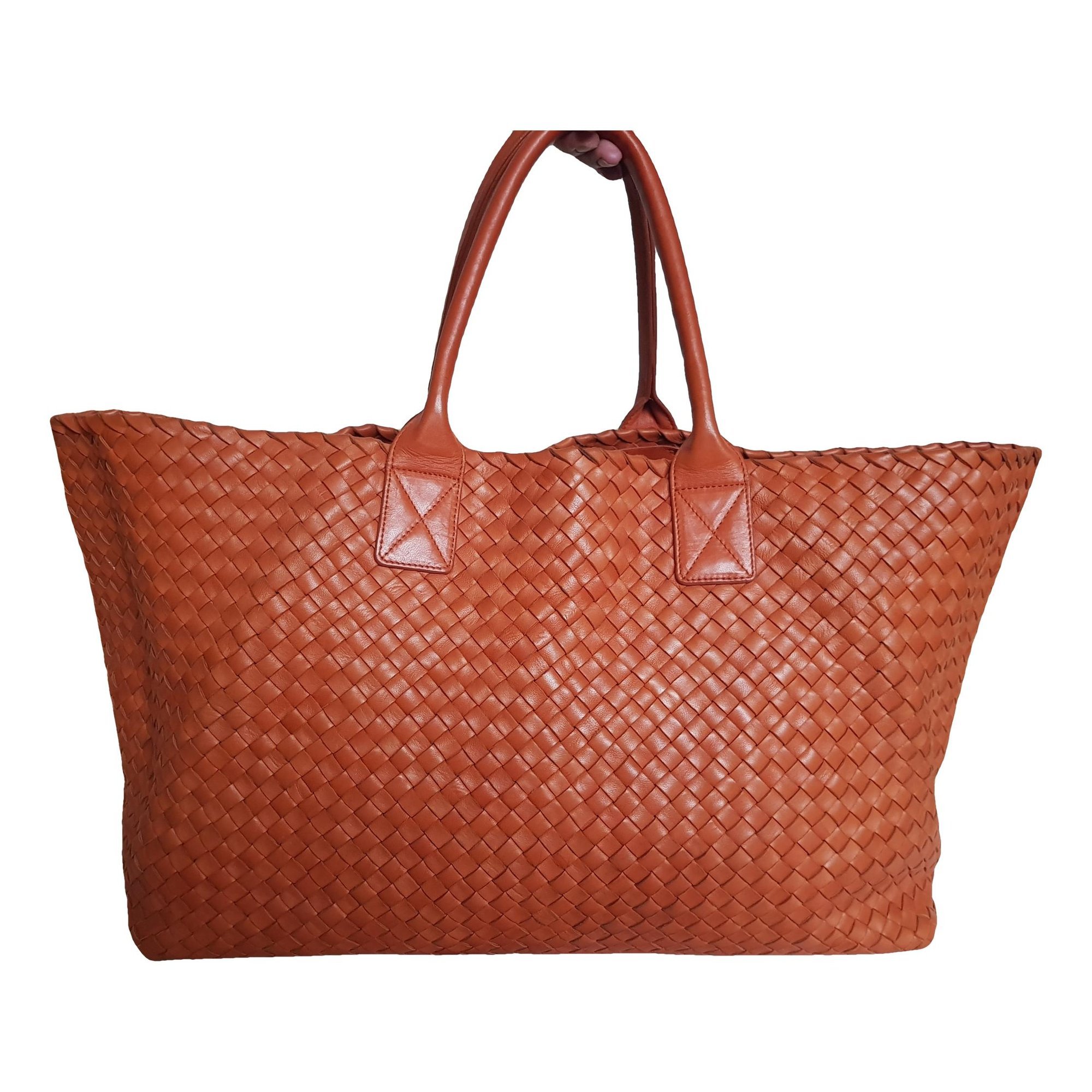 Cabat leather tote