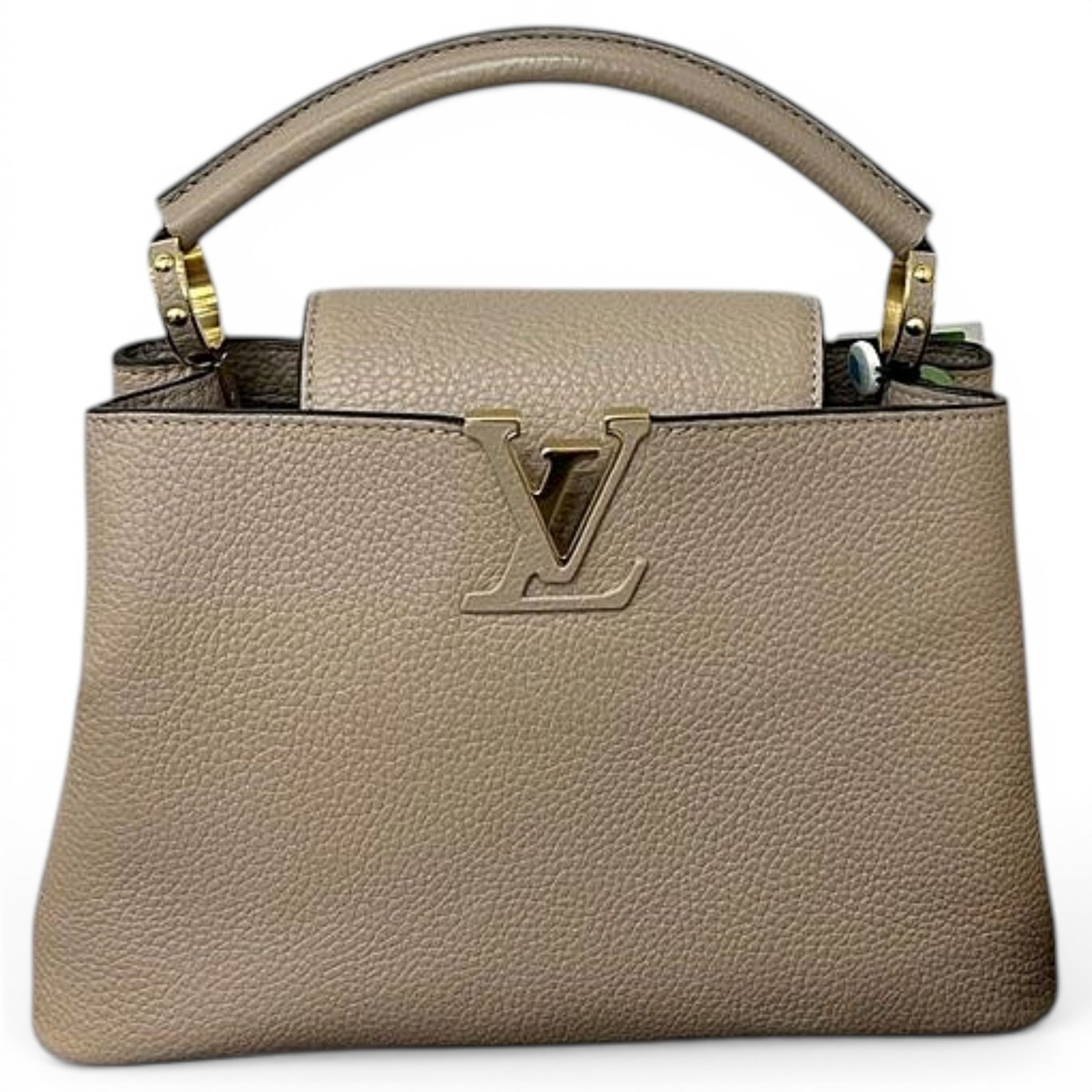 Capucines leather handbag