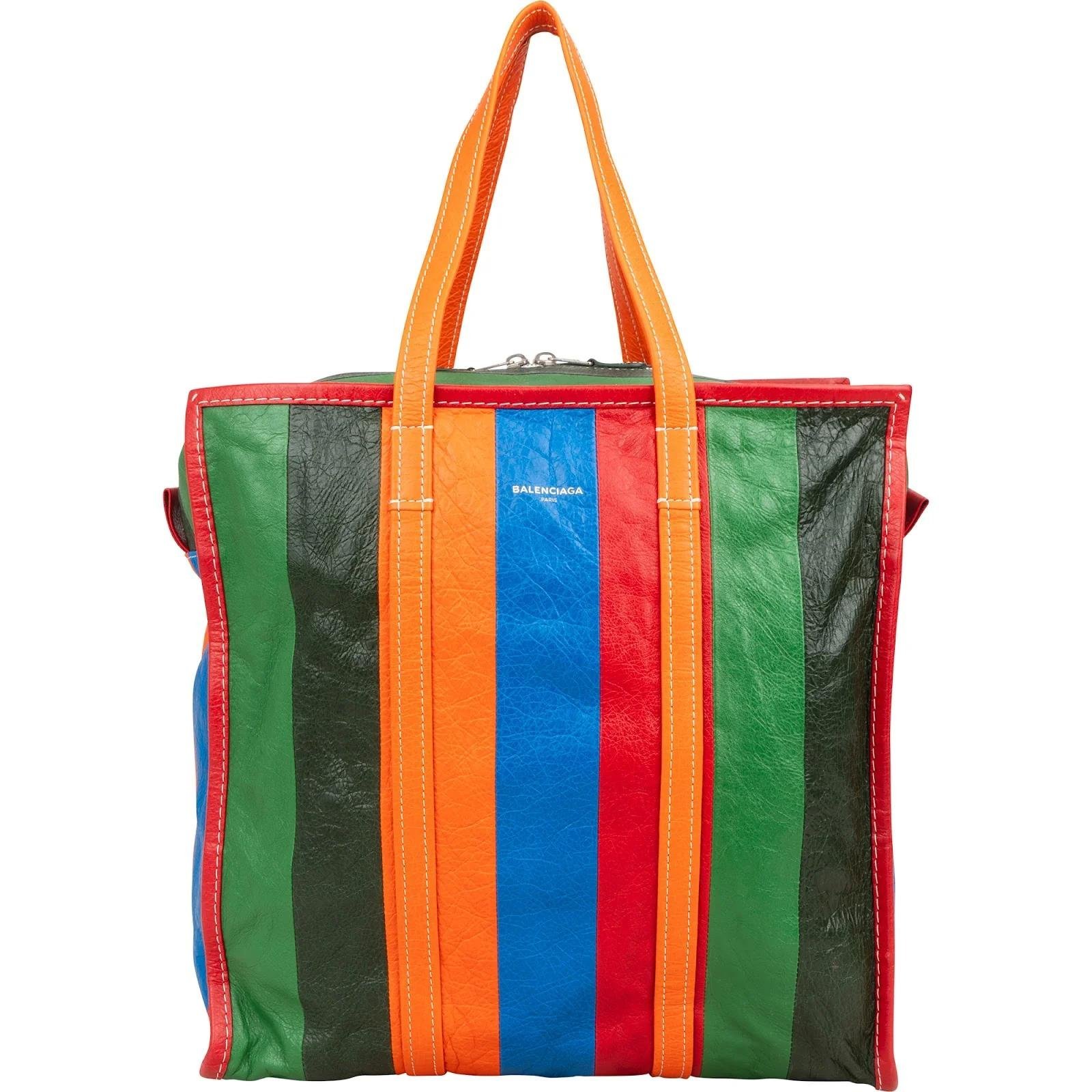 Hardware leather handbag