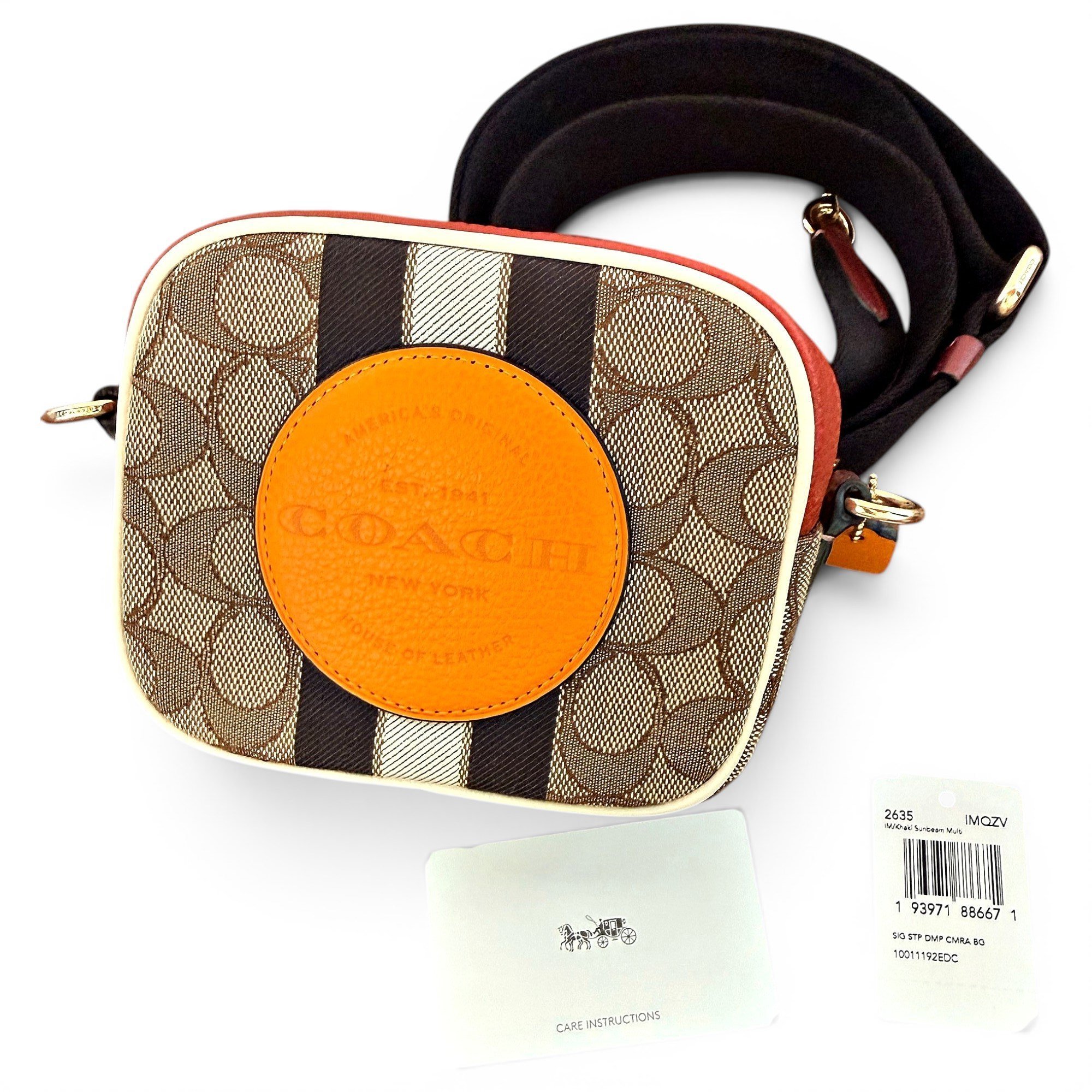 Leather crossbody bag