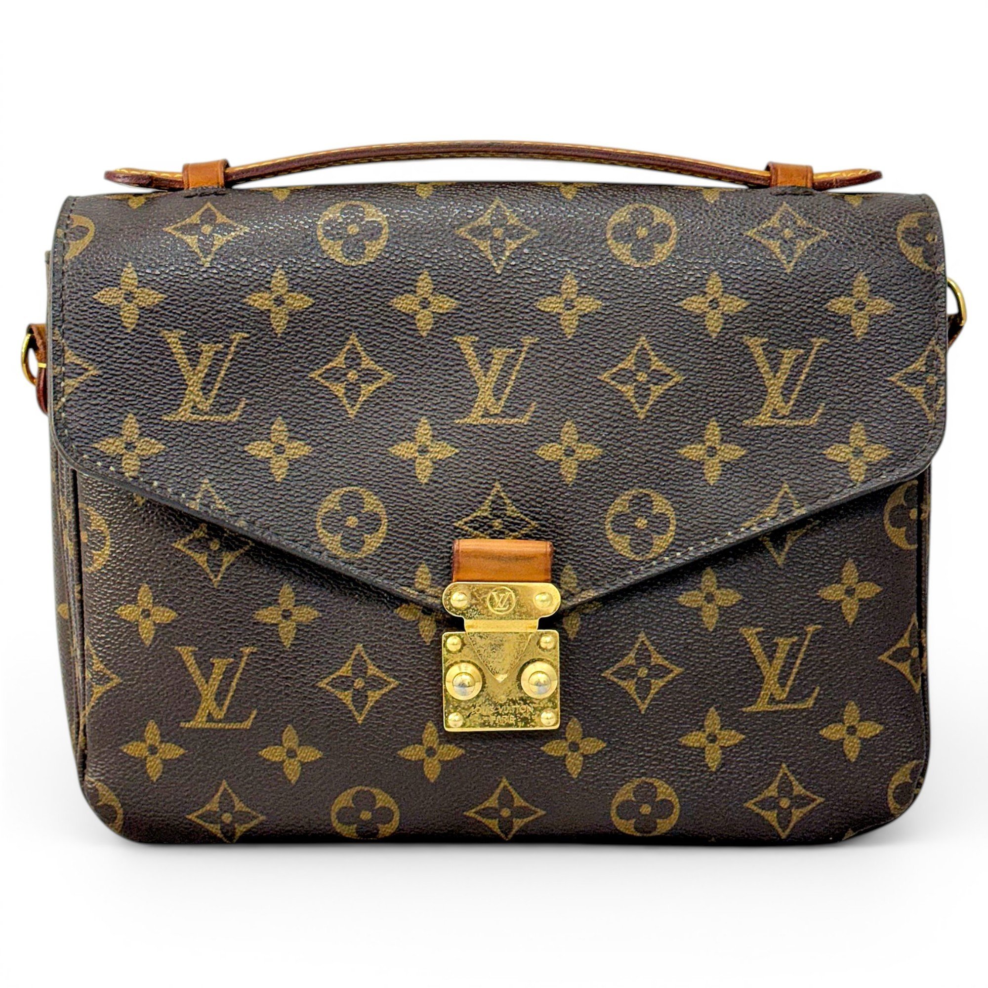 Metis leather handbag