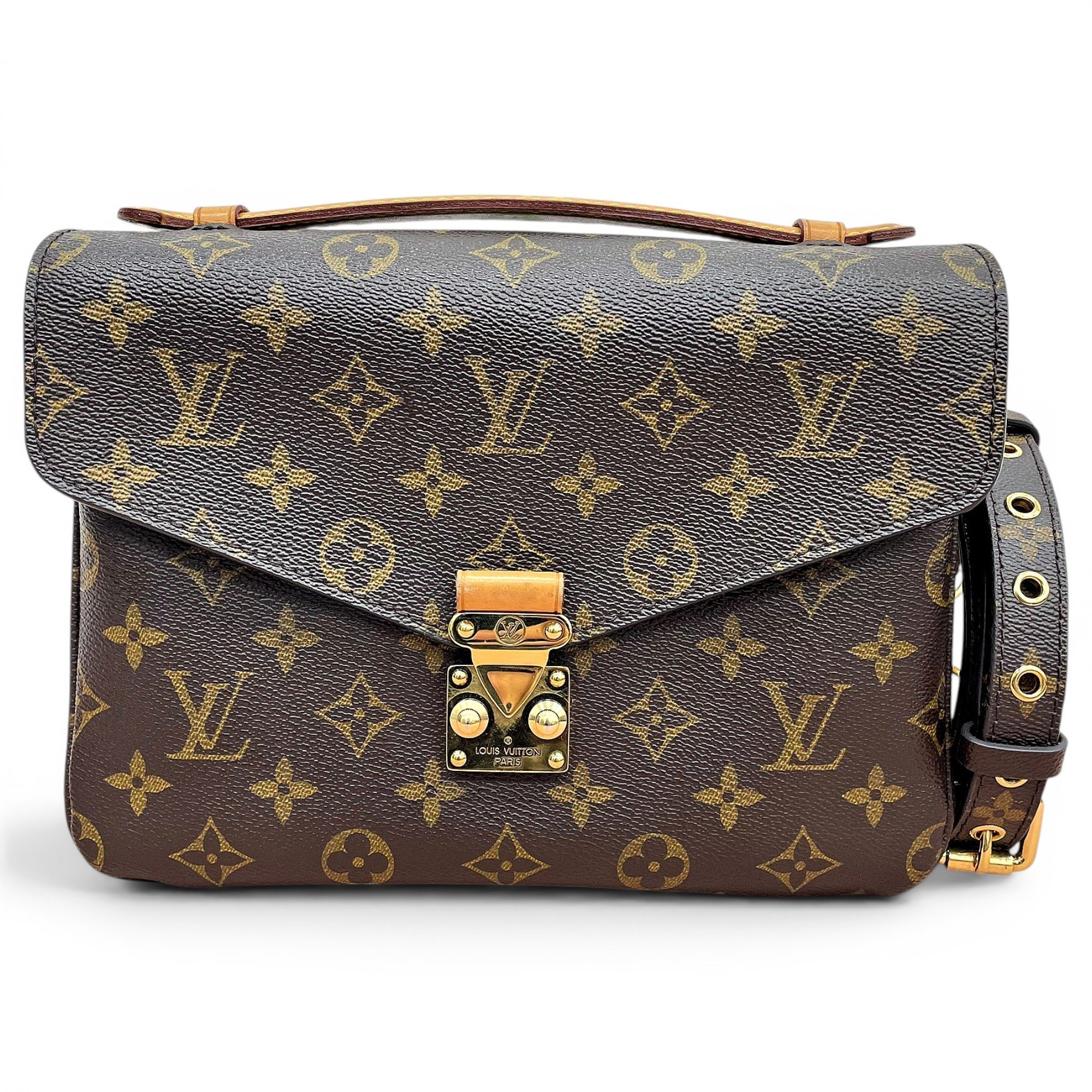 Metis leather handbag