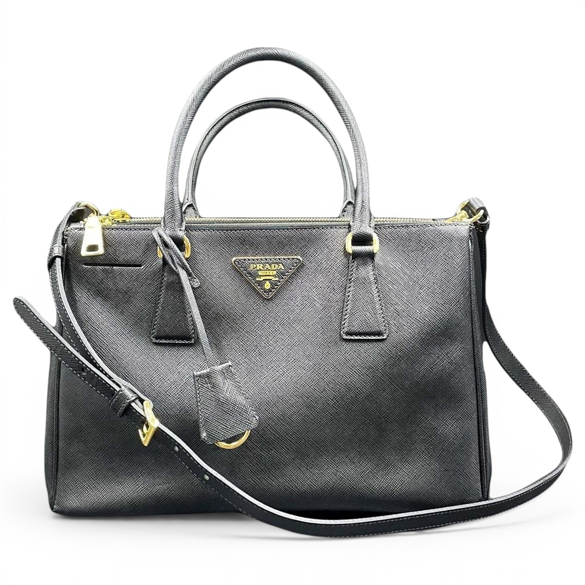 Galleria leather handbag