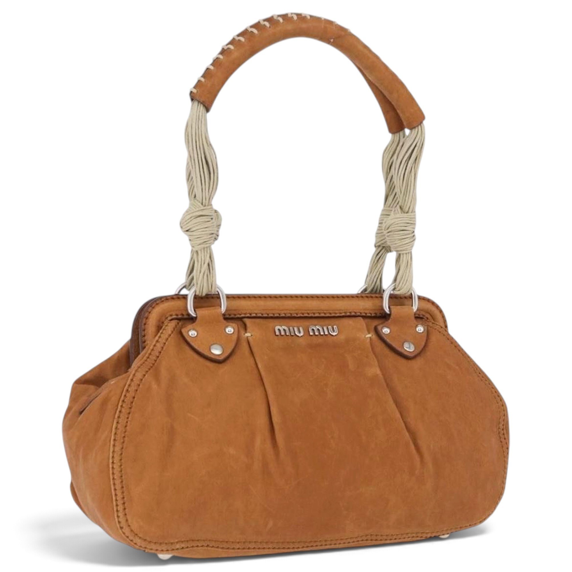 Leather handbag
