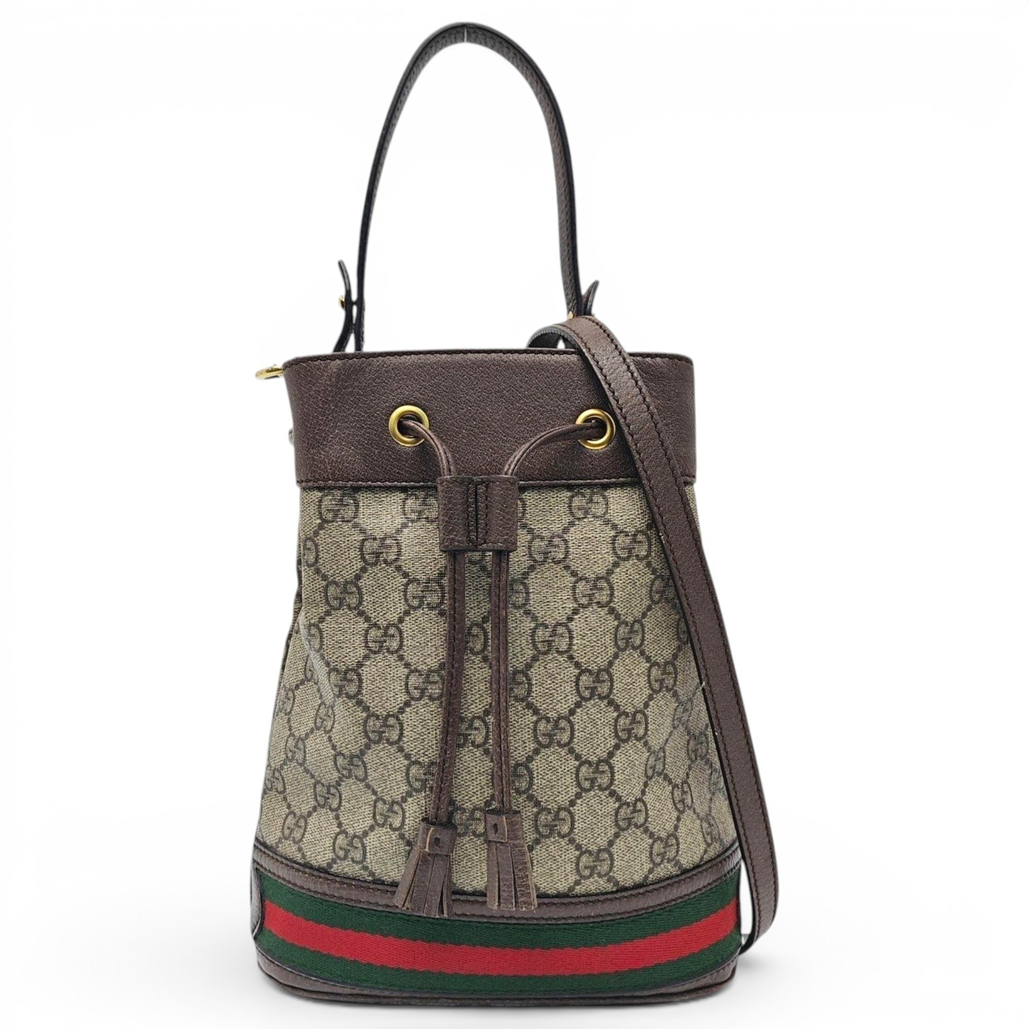 Ophidia leather handbag
