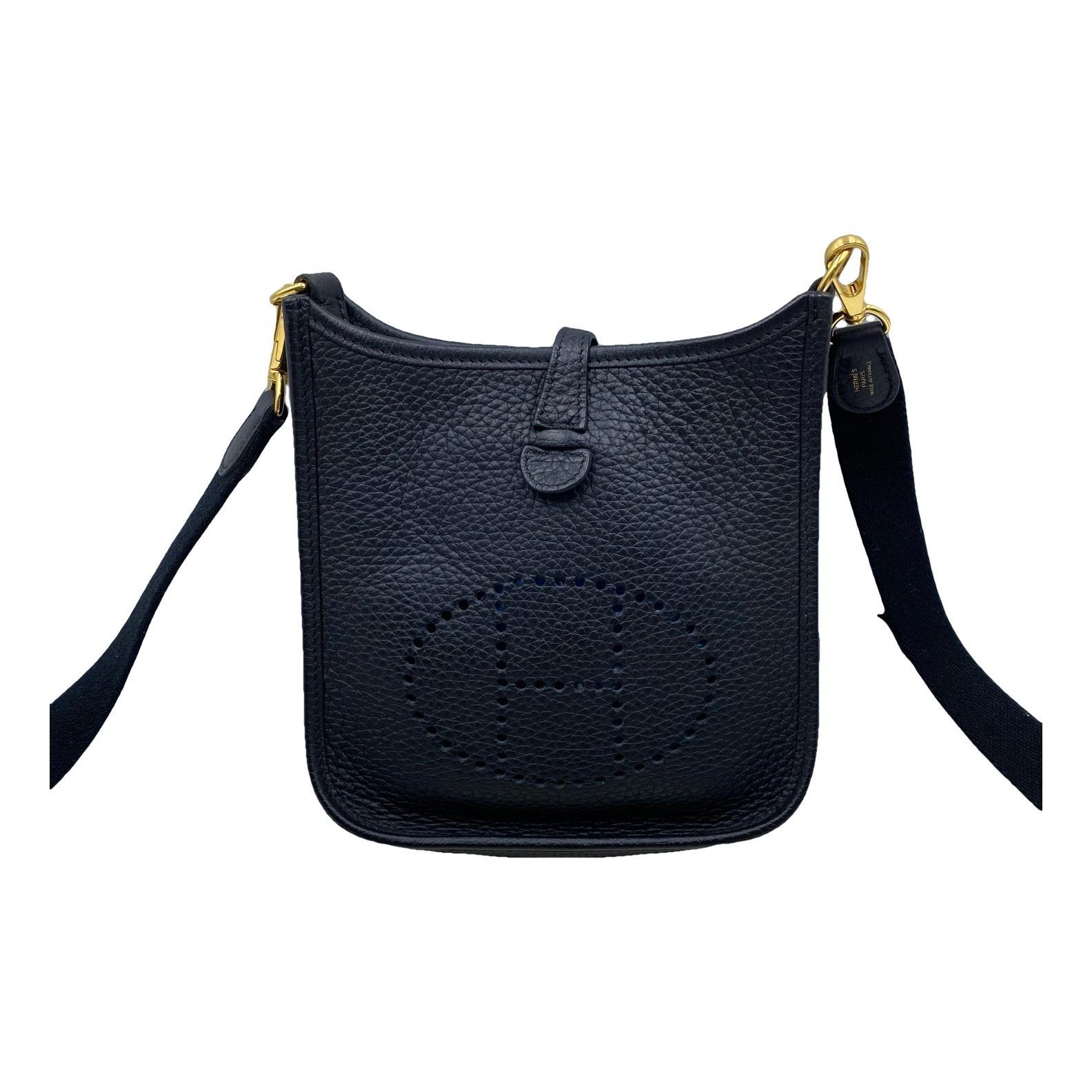 Mini Evelyne leather handbag