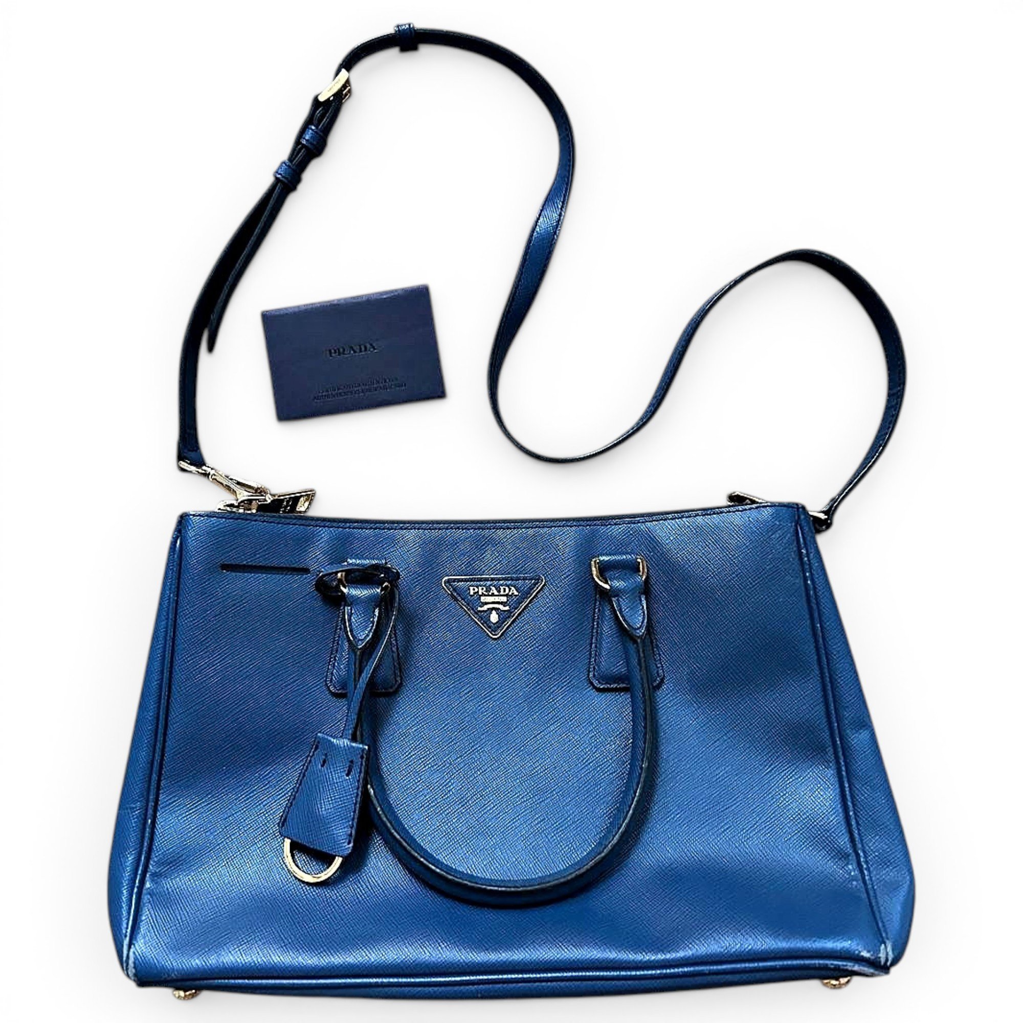 Galleria leather handbag