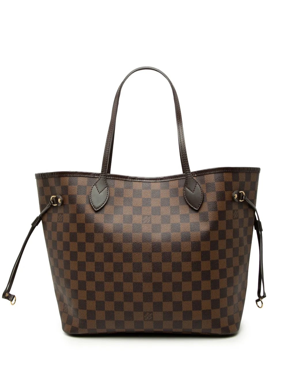 2008 Damier Ebene Neverfull MM tote bag