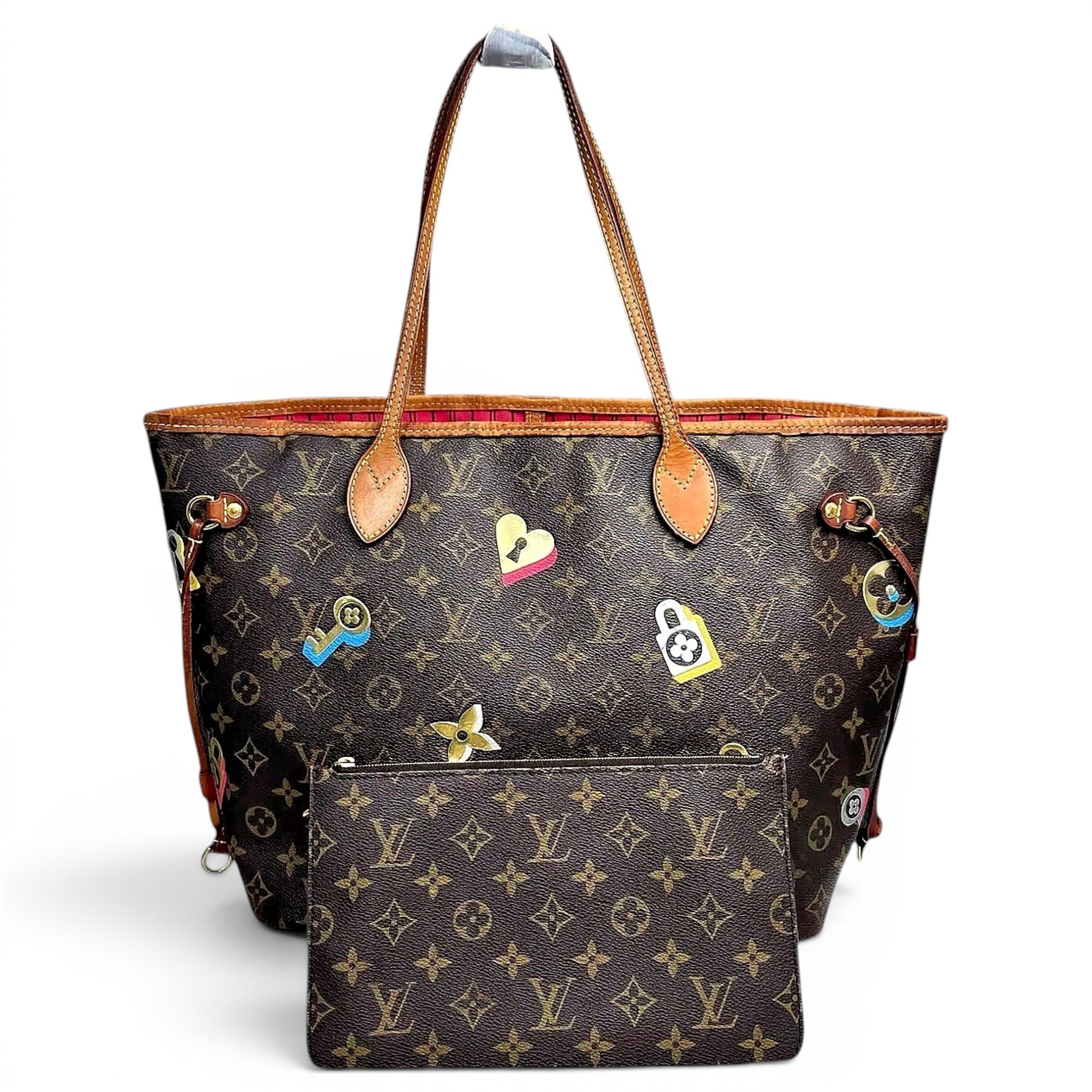 Neverfull leather tote