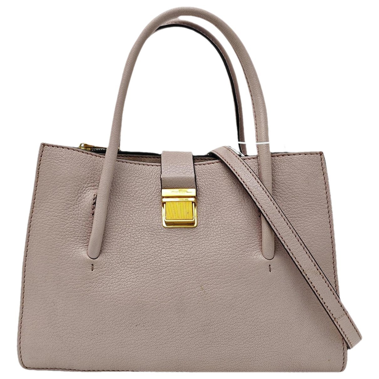 Leather handbag