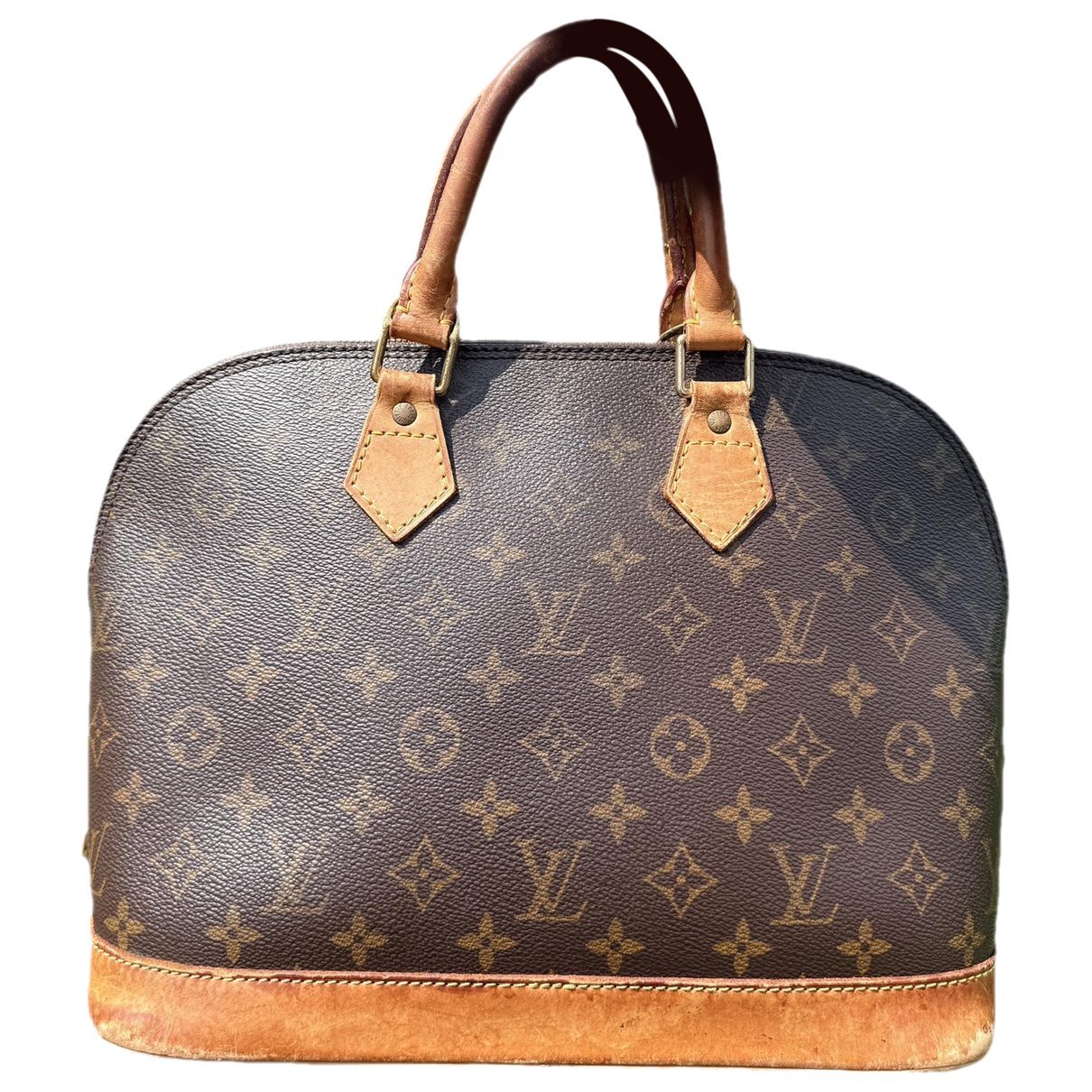 Alma leather handbag