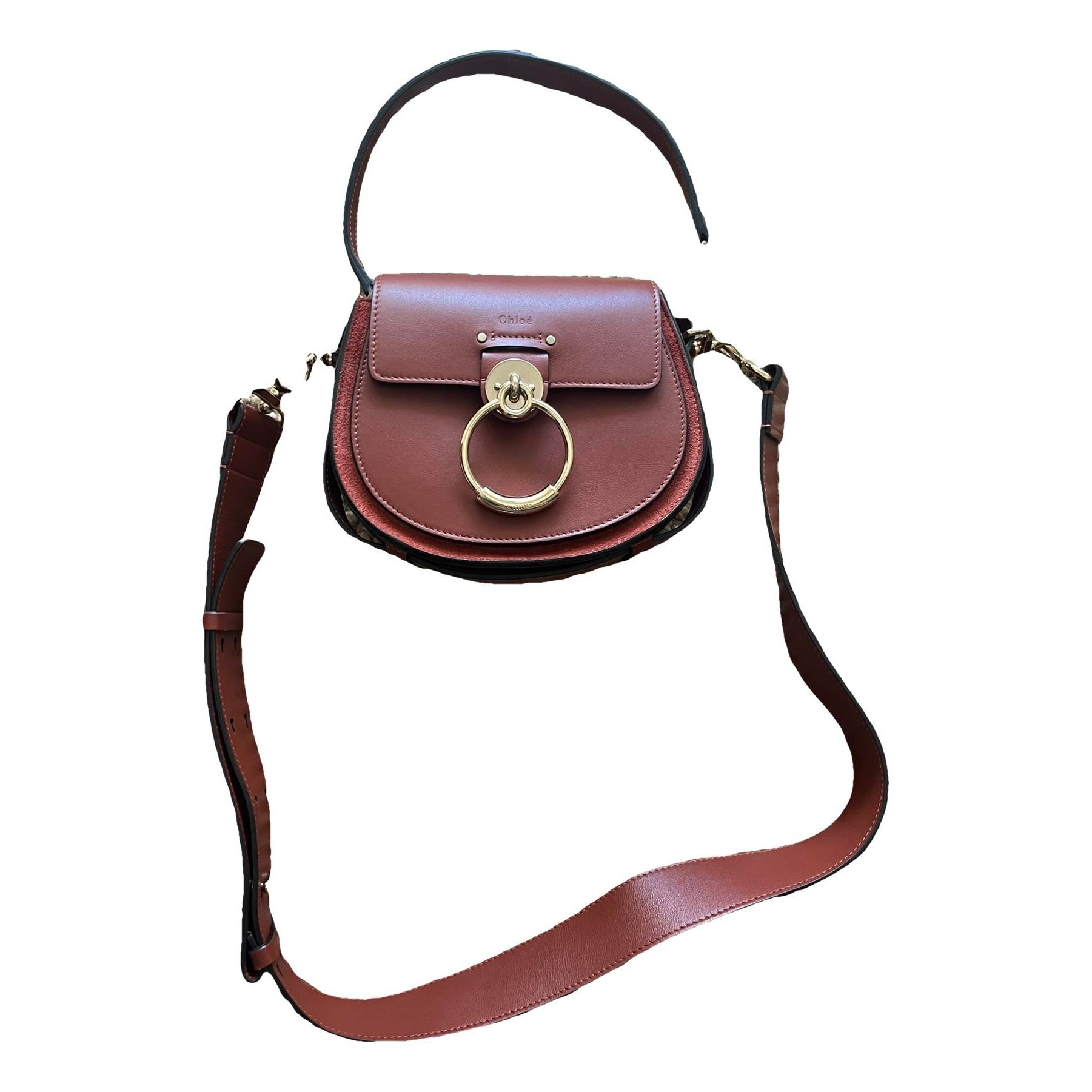 Tess leather handbag