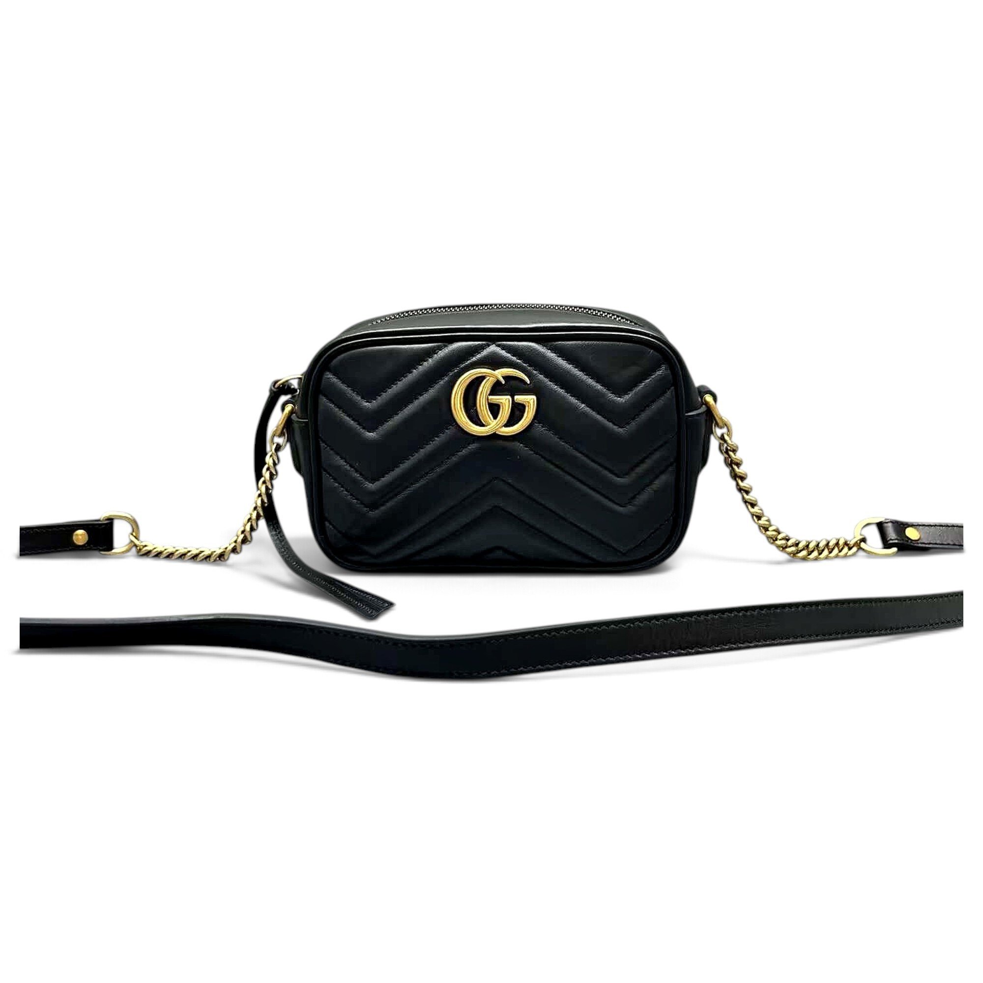 GG Marmont leather crossbody bag