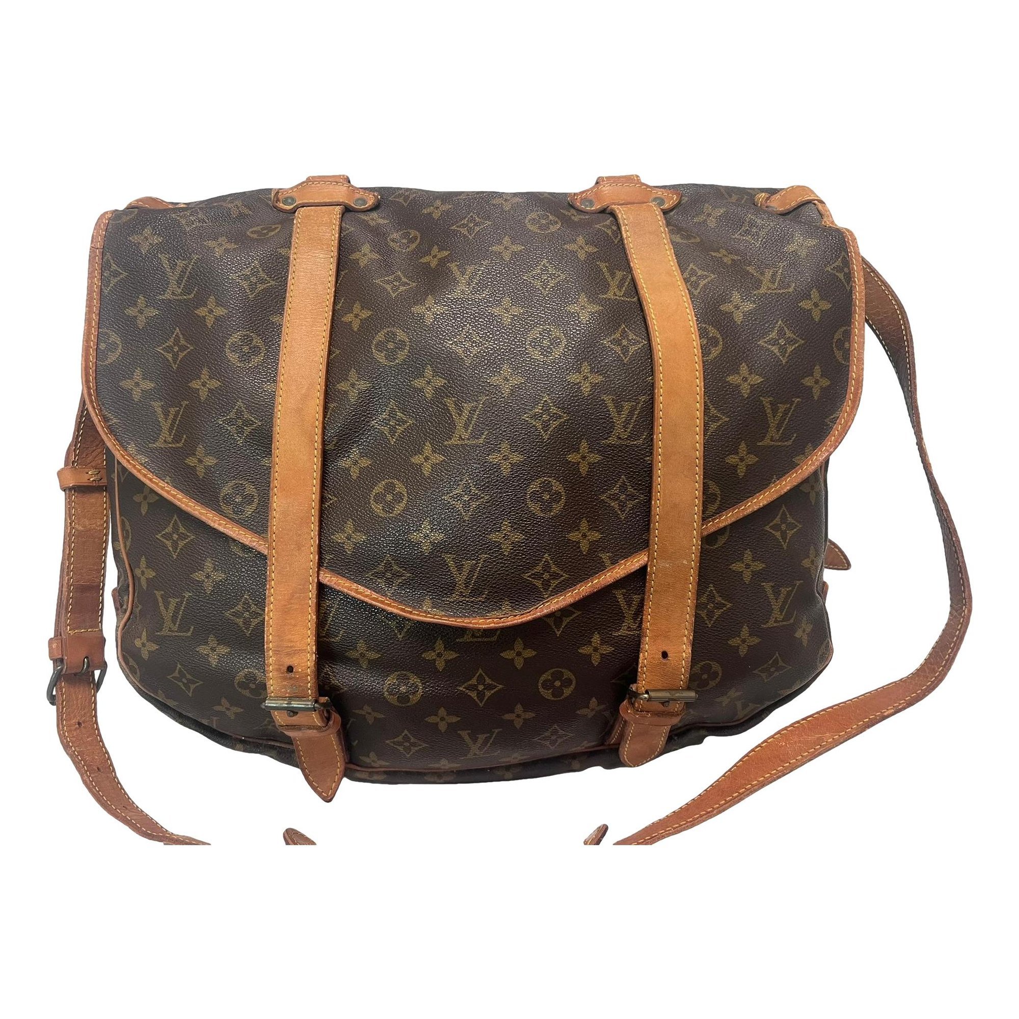 Saumur leather crossbody bag