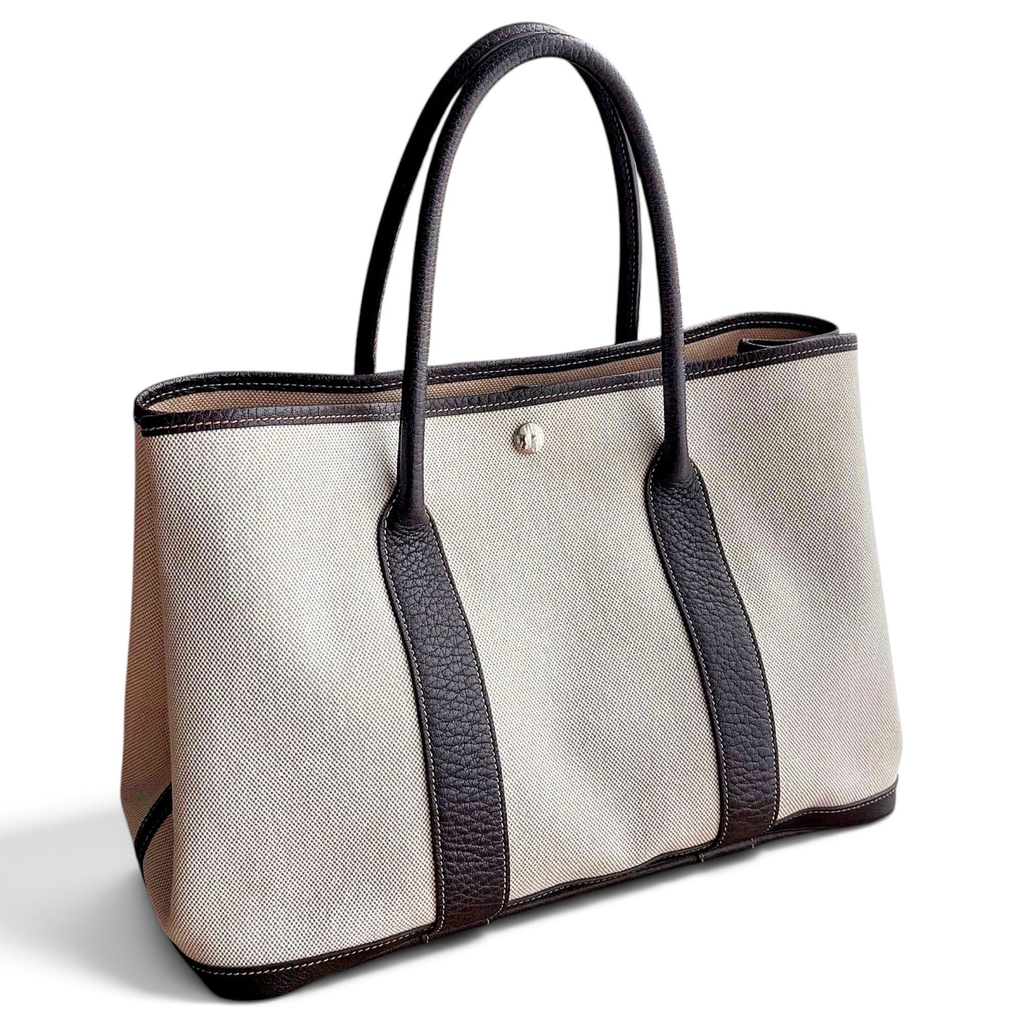 Garden Party leather handbag