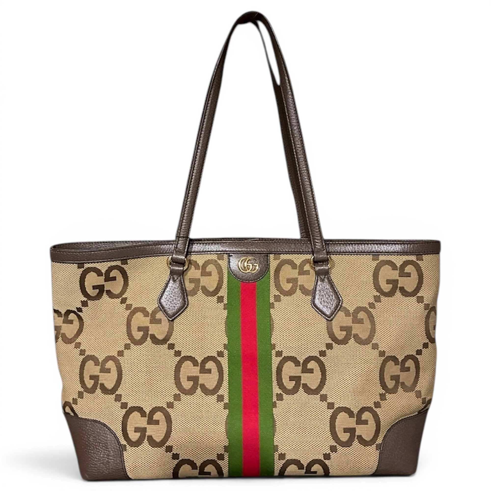 Ophidia Shopping leather tote