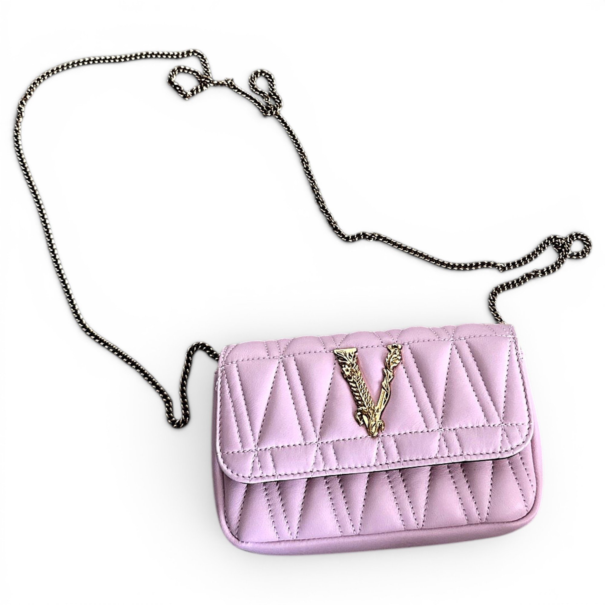 Virtus leather crossbody bag