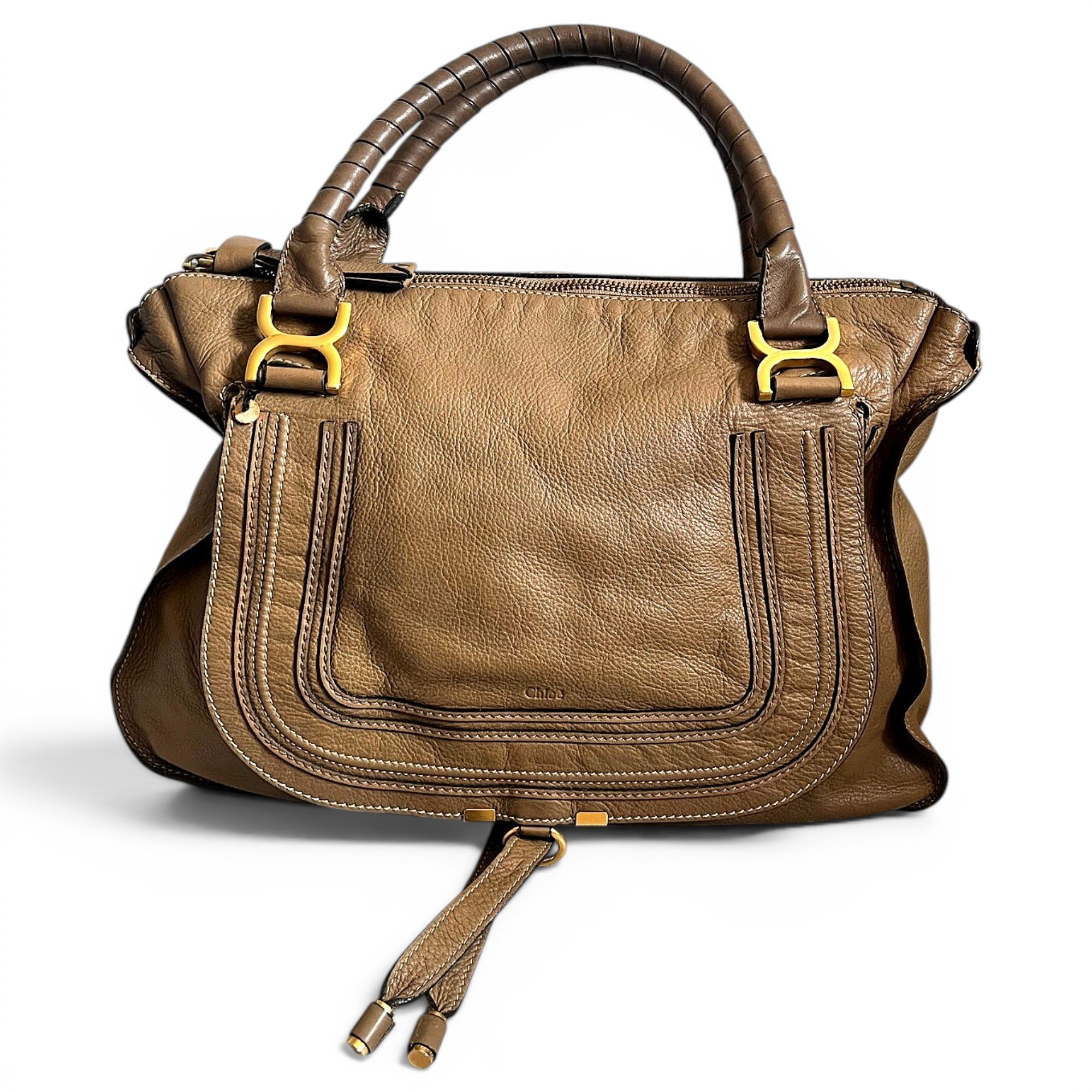 Marcie leather handbag