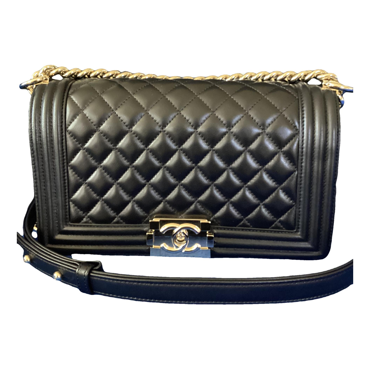 Boy leather crossbody bag