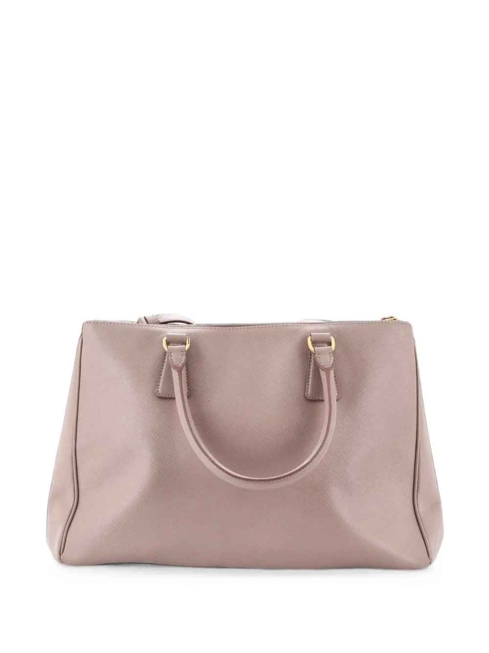 Double Zip Lux Saffiano Leather Medium tote bag