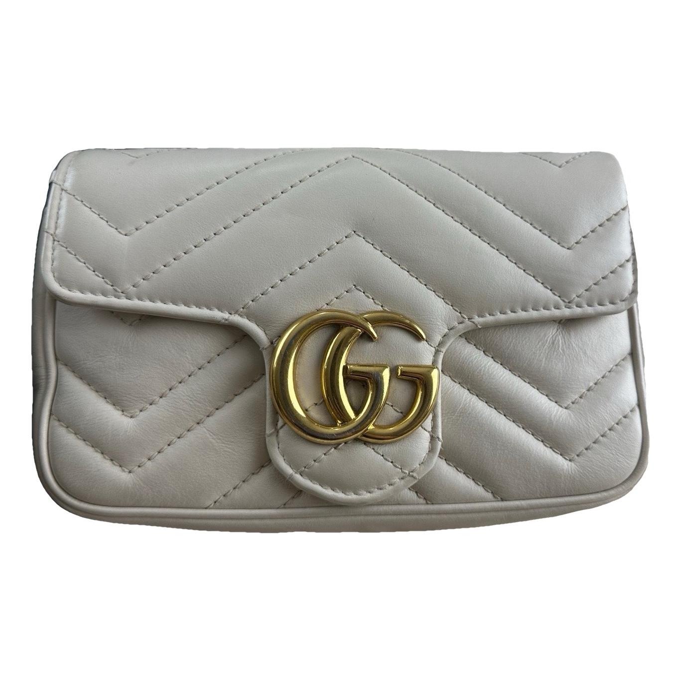 GG Marmont Flap leather crossbody bag