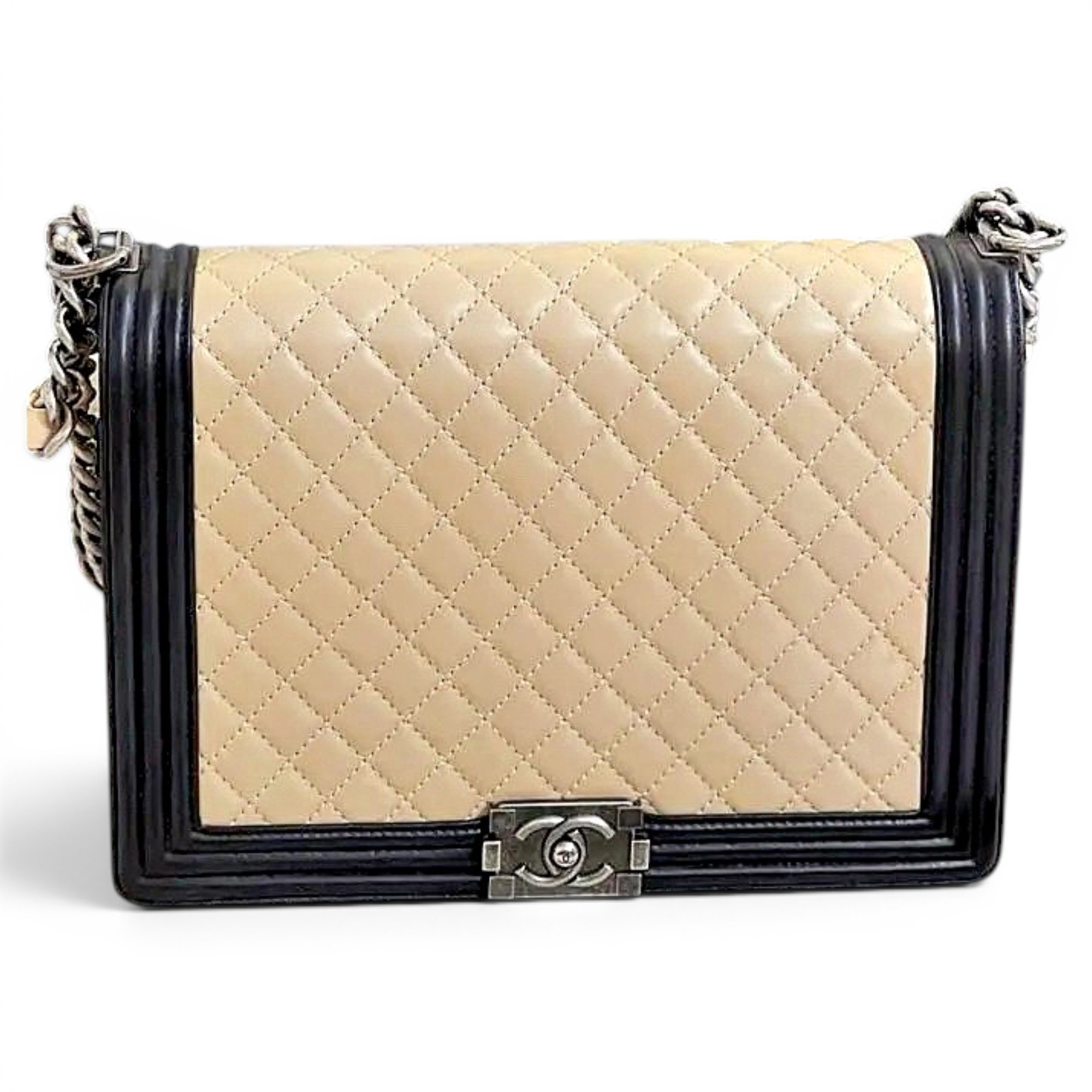 Boy leather crossbody bag