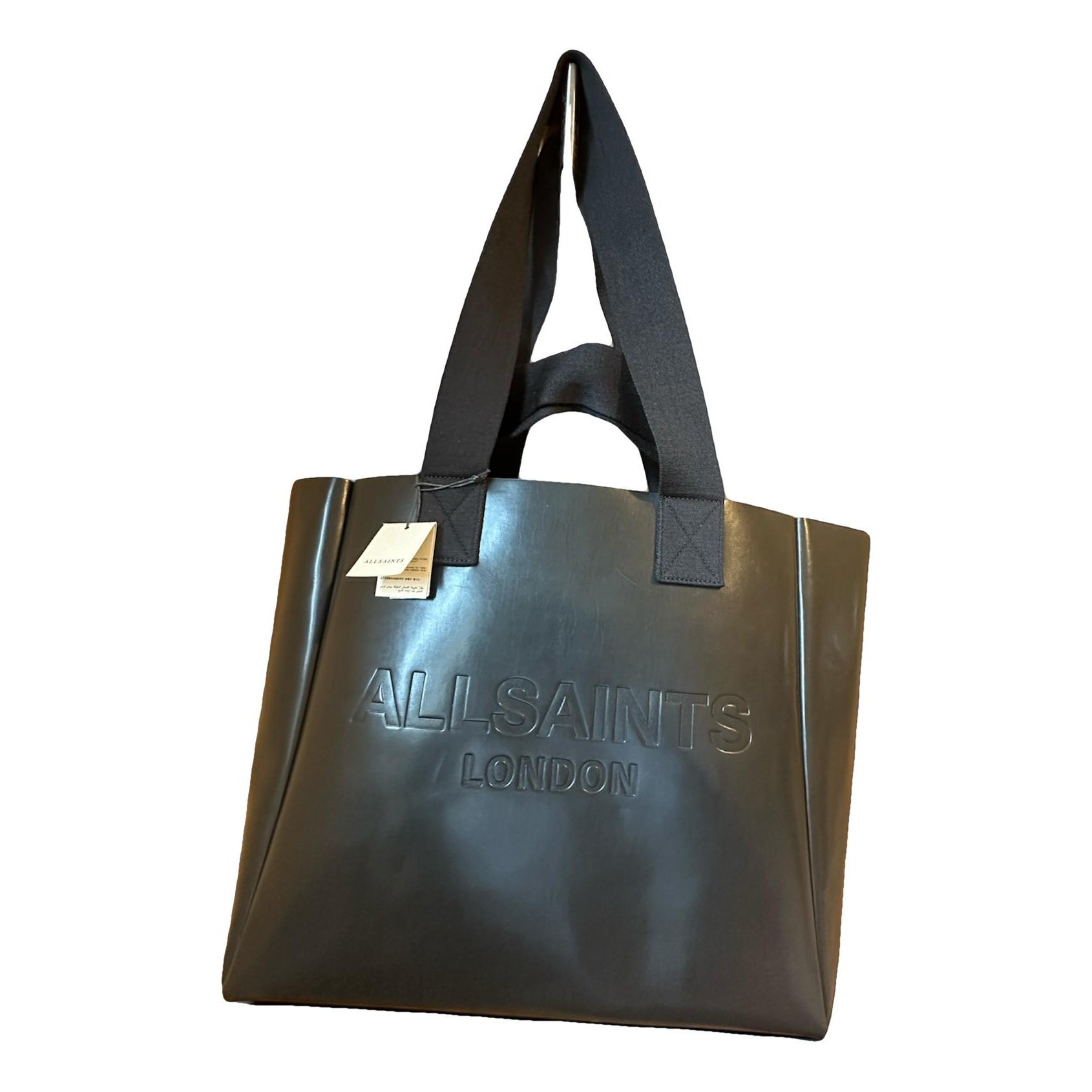Leather tote