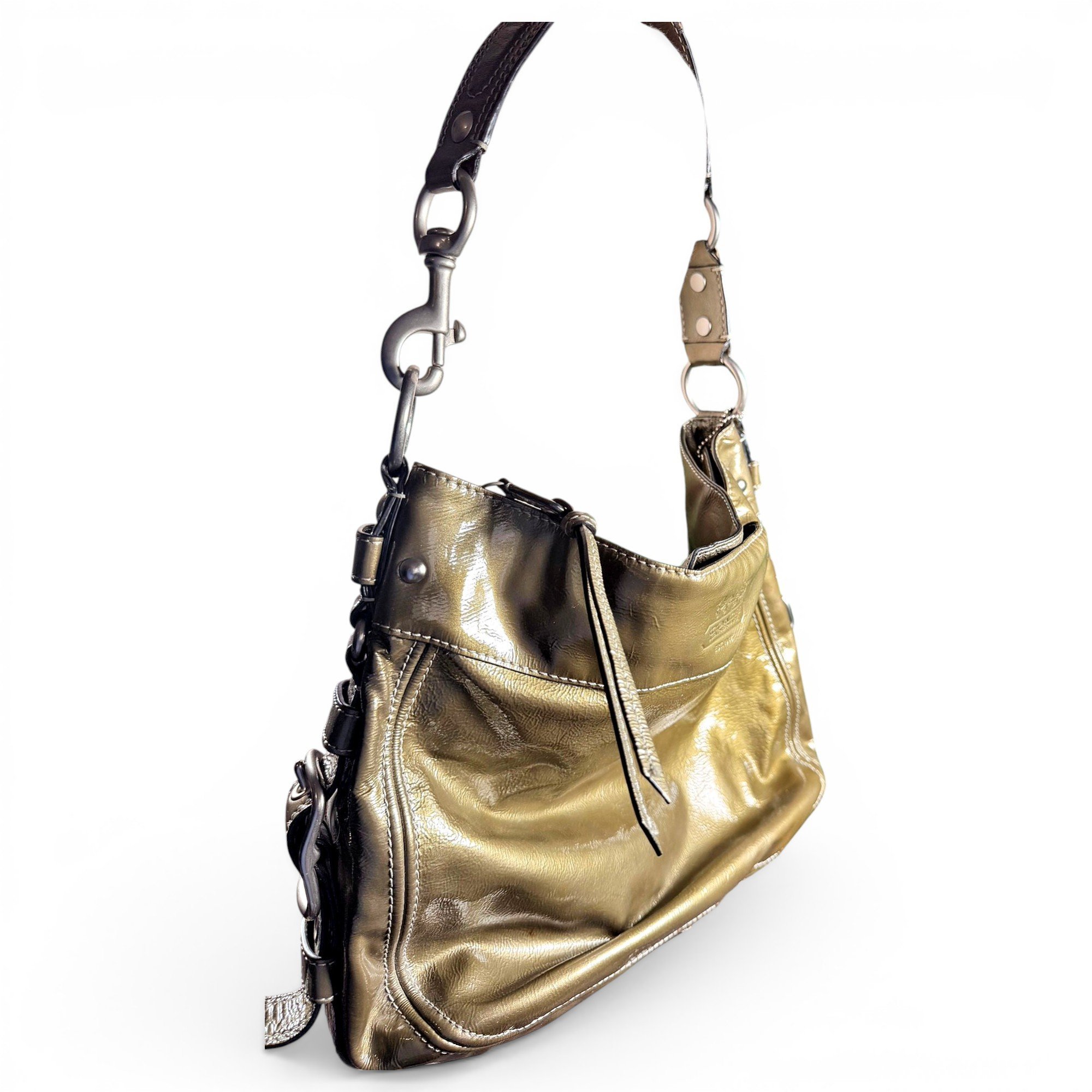 Leather handbag