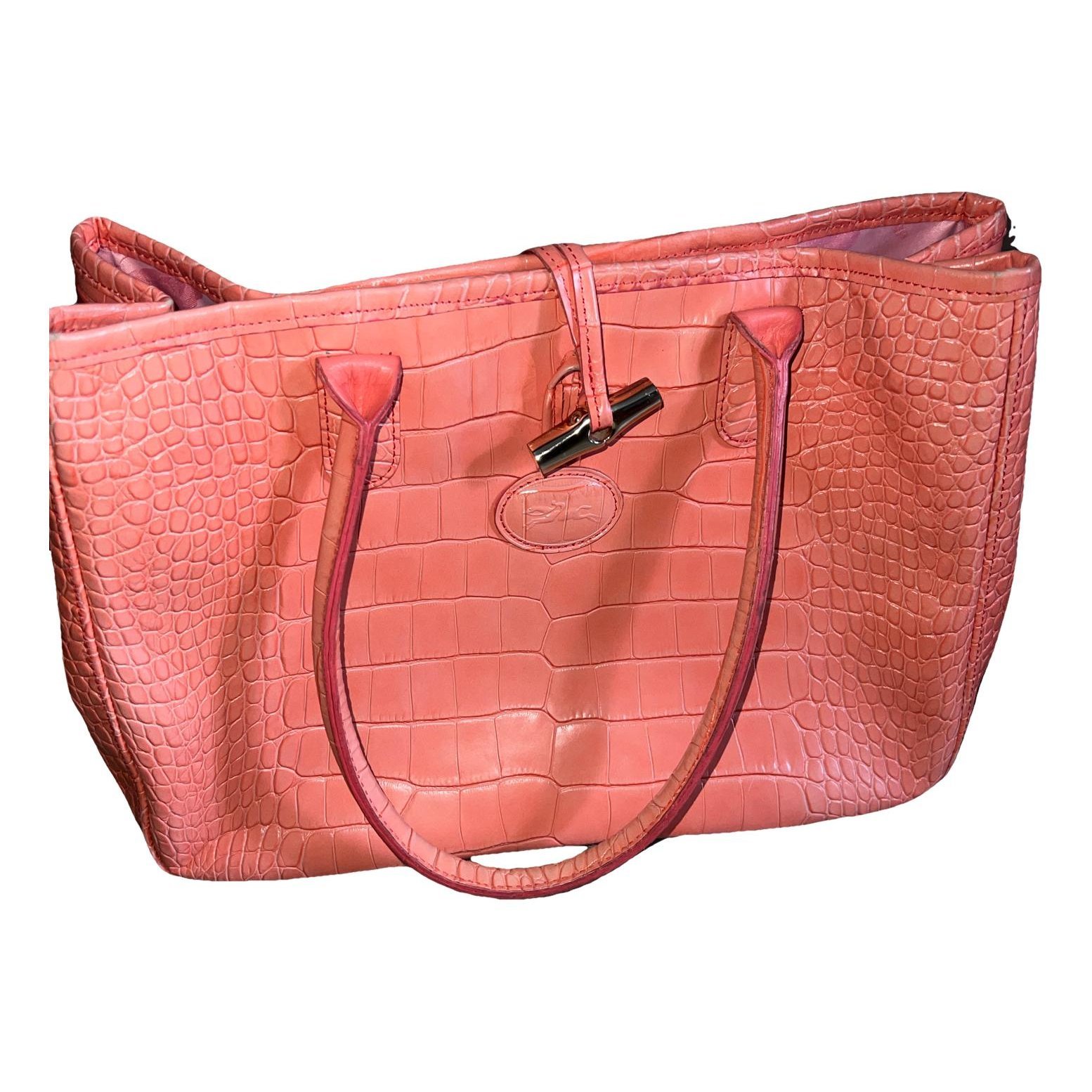 Longchamp Roseau leather handbag