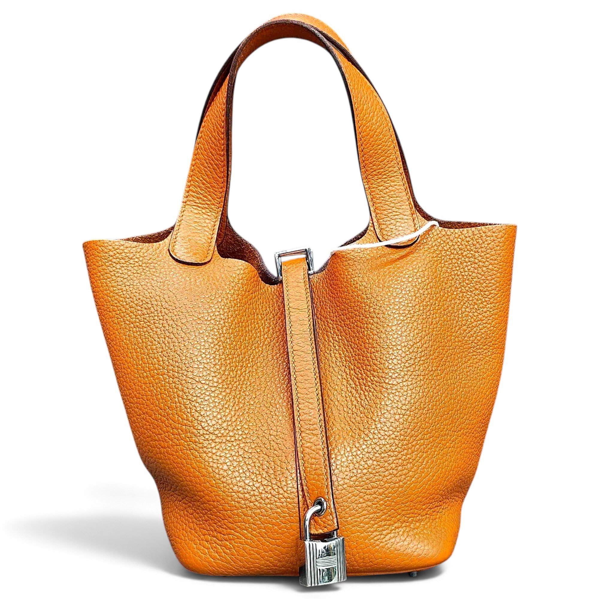 Hermes Picotin 18 Handbag Orange 2506