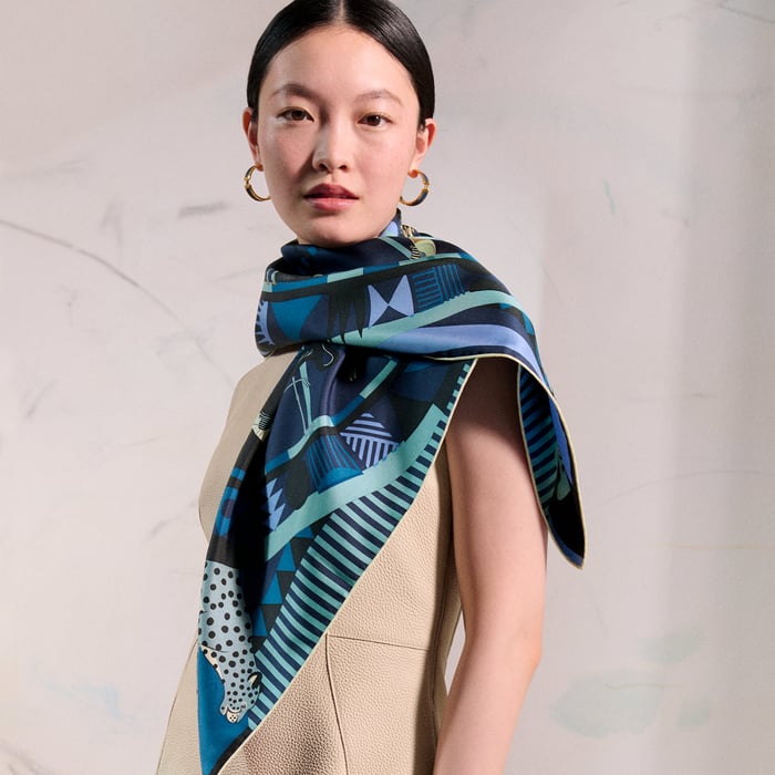 Le Carrousel Du Tigre Royal Scarf 90