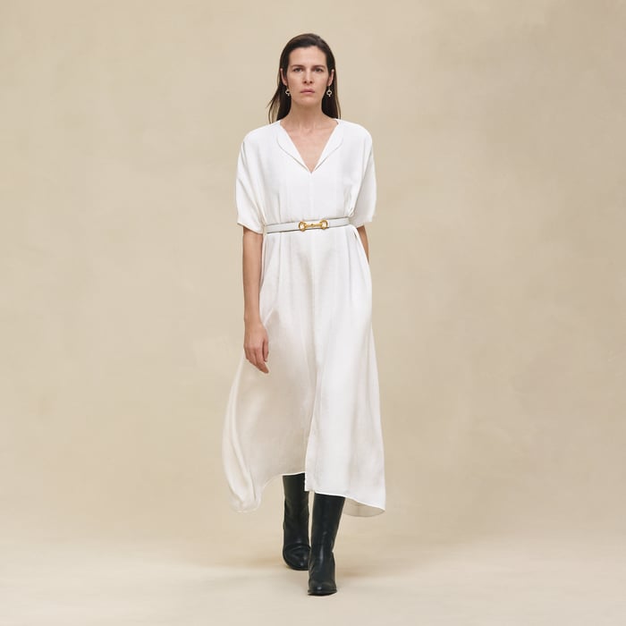 Blanc Cassé "H Kelly" Caftan