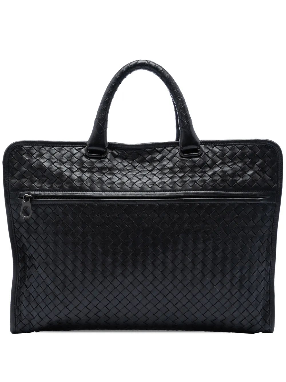2011 Nappa Intrecciato Briefcase business bag