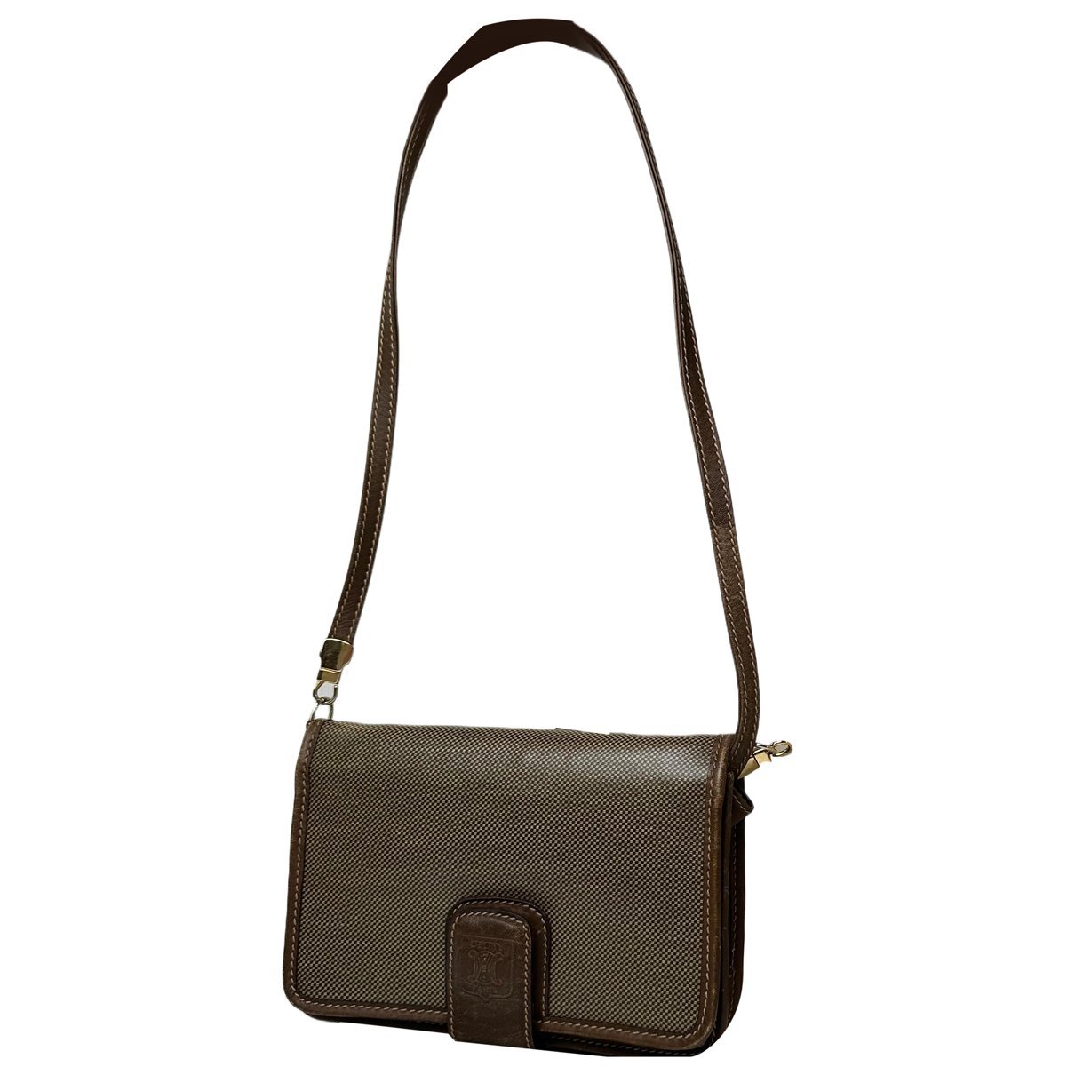 Triomphe leather handbag