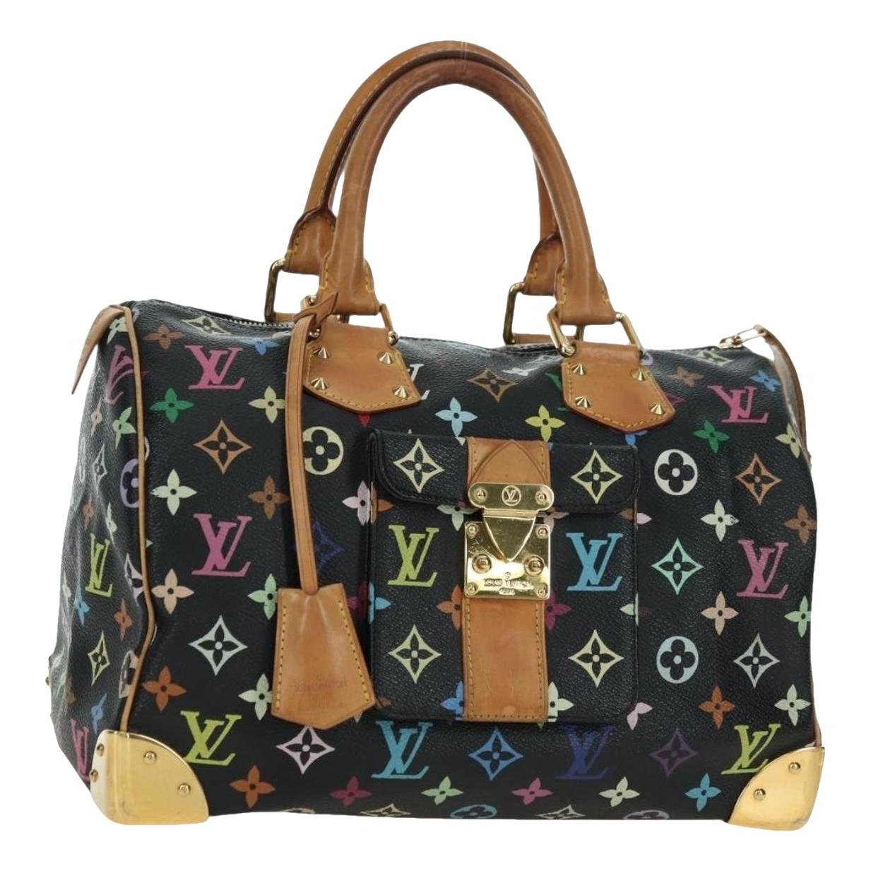 Speedy leather handbag