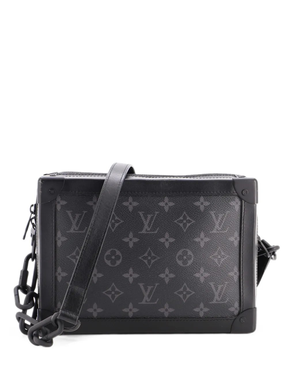 Soft Trunk Bag Monogram Eclipse Canvas shoulder bag