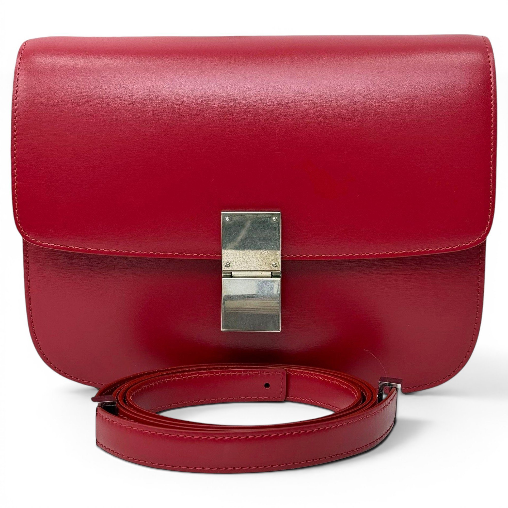 Classic leather handbag