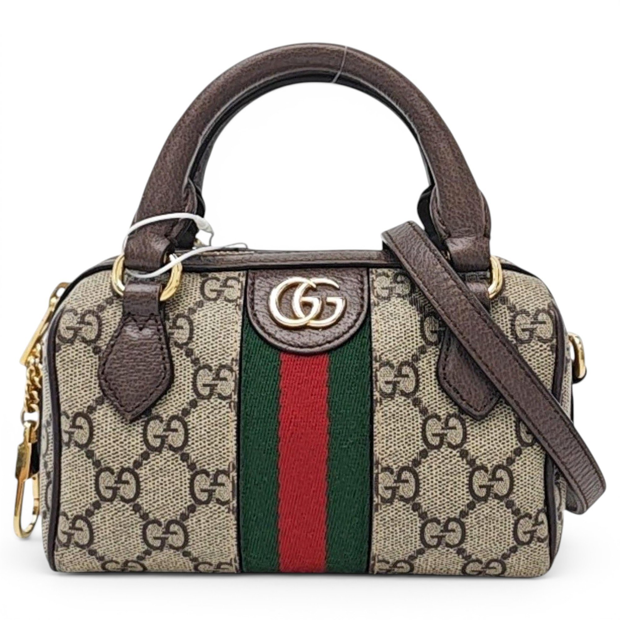 Ophidia leather handbag