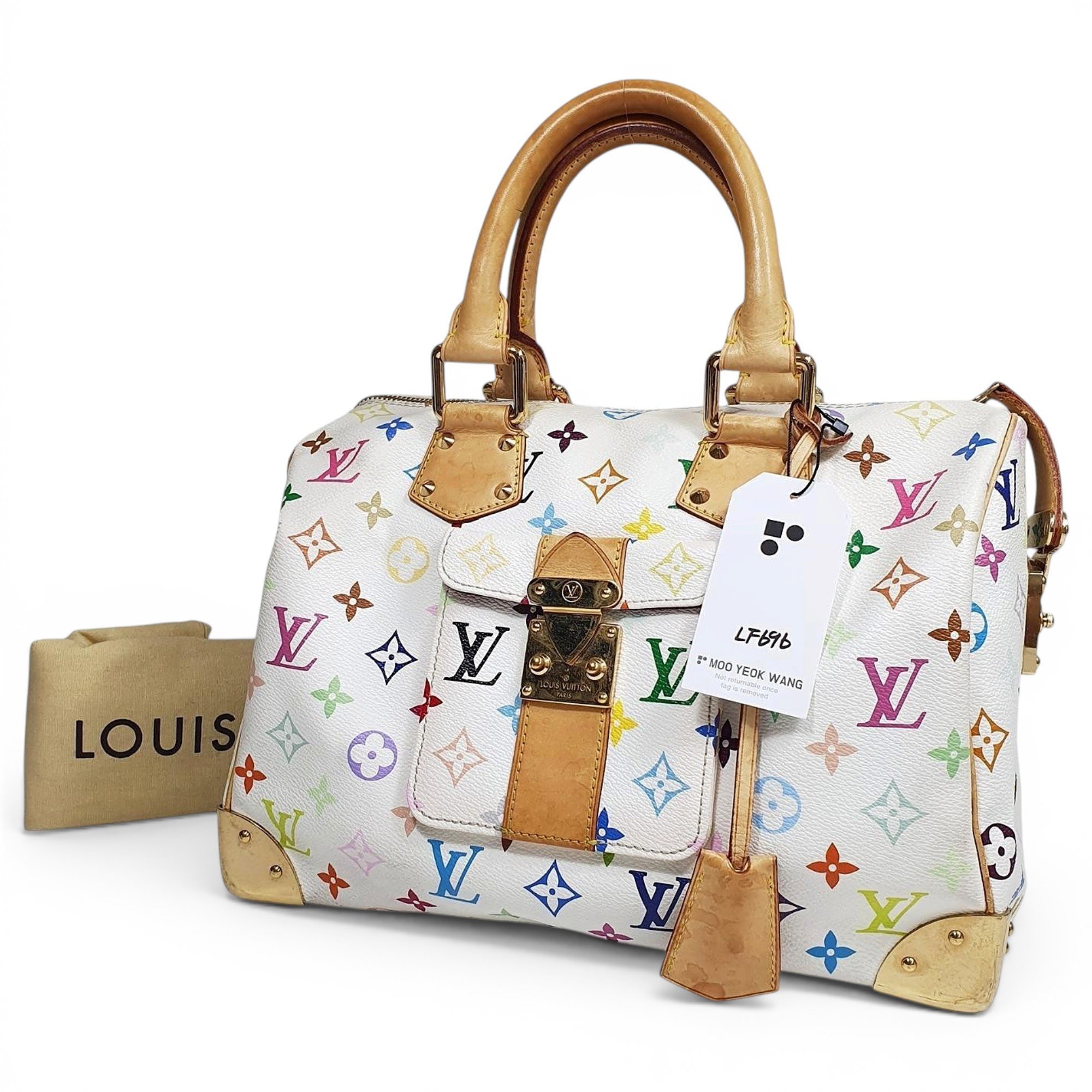 Leather tote