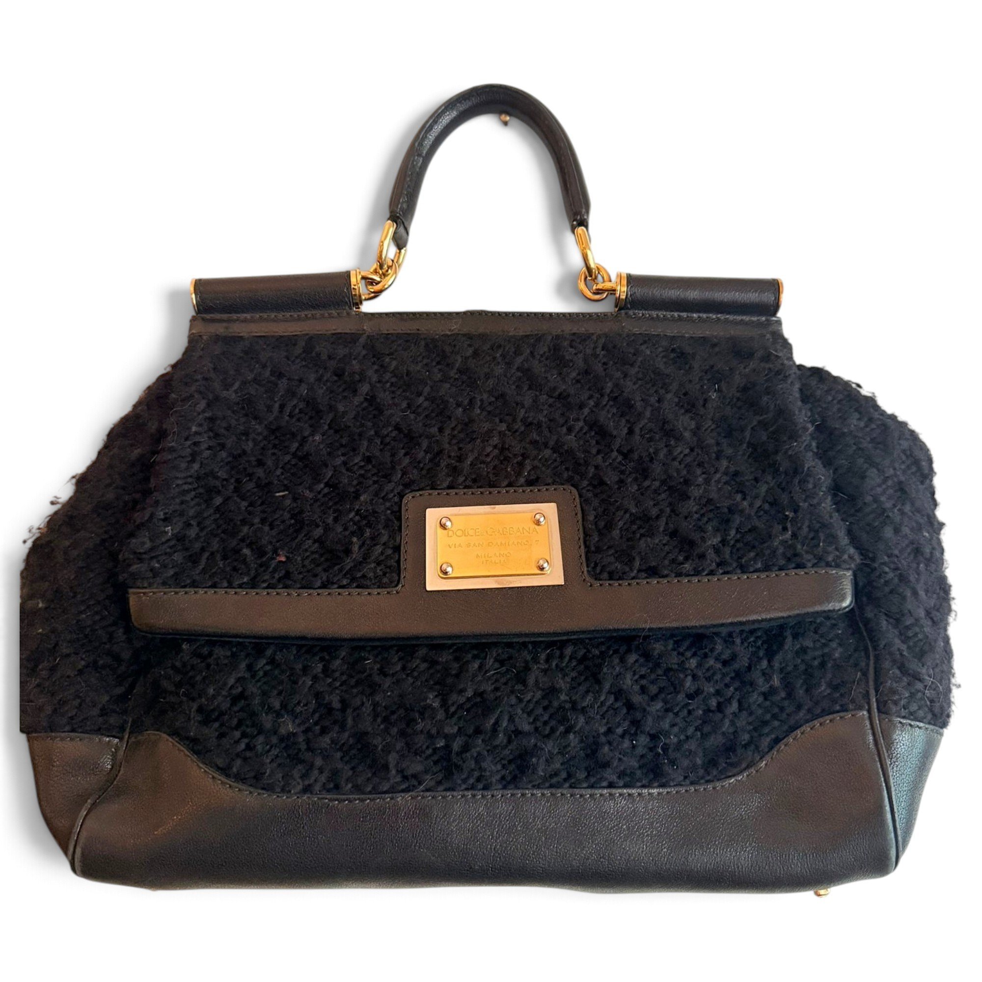 Leather handbag