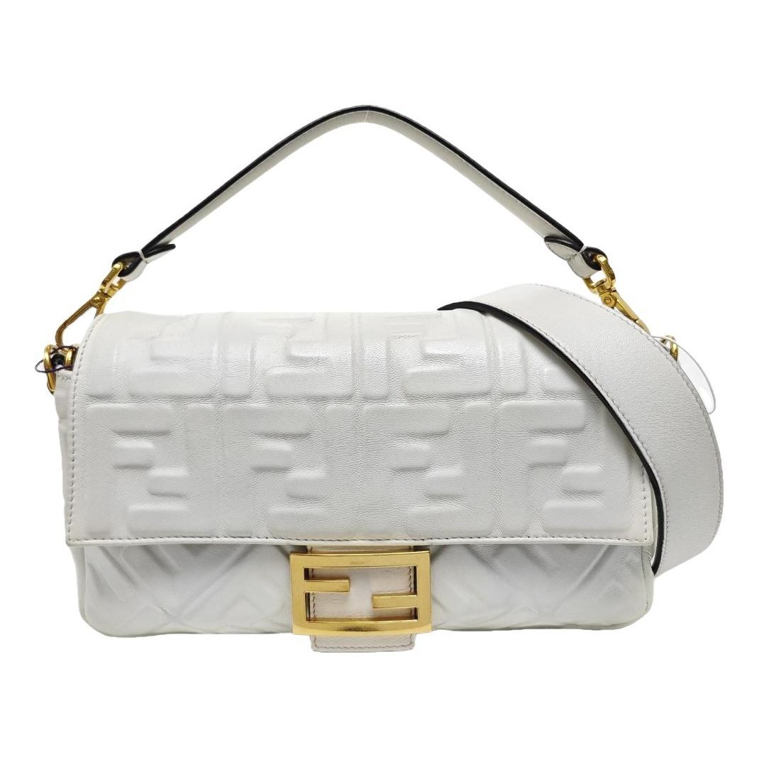 Baguette leather handbag