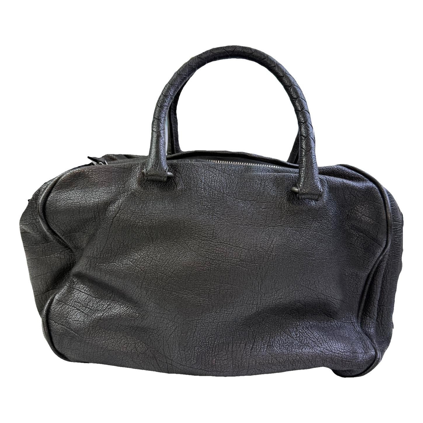Leather handbag